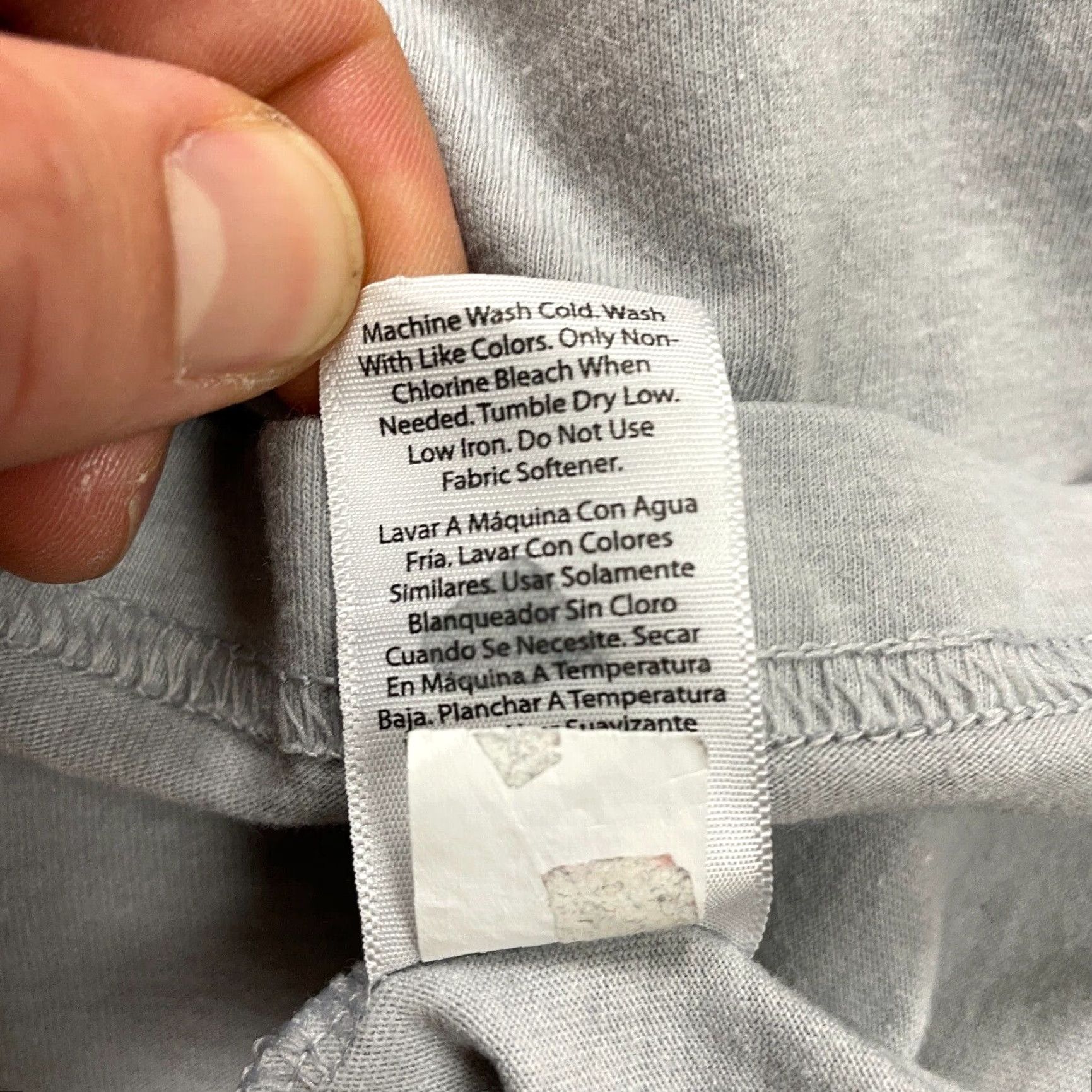George George T-Shirt Mens 2XL Solid Gray Crew Neck Cotton Blend Casual Top Adult Regular Short Sleeve Vintage? No – not vintage. Size US XXL / EU 58 / 5 - 6 Thumbnail