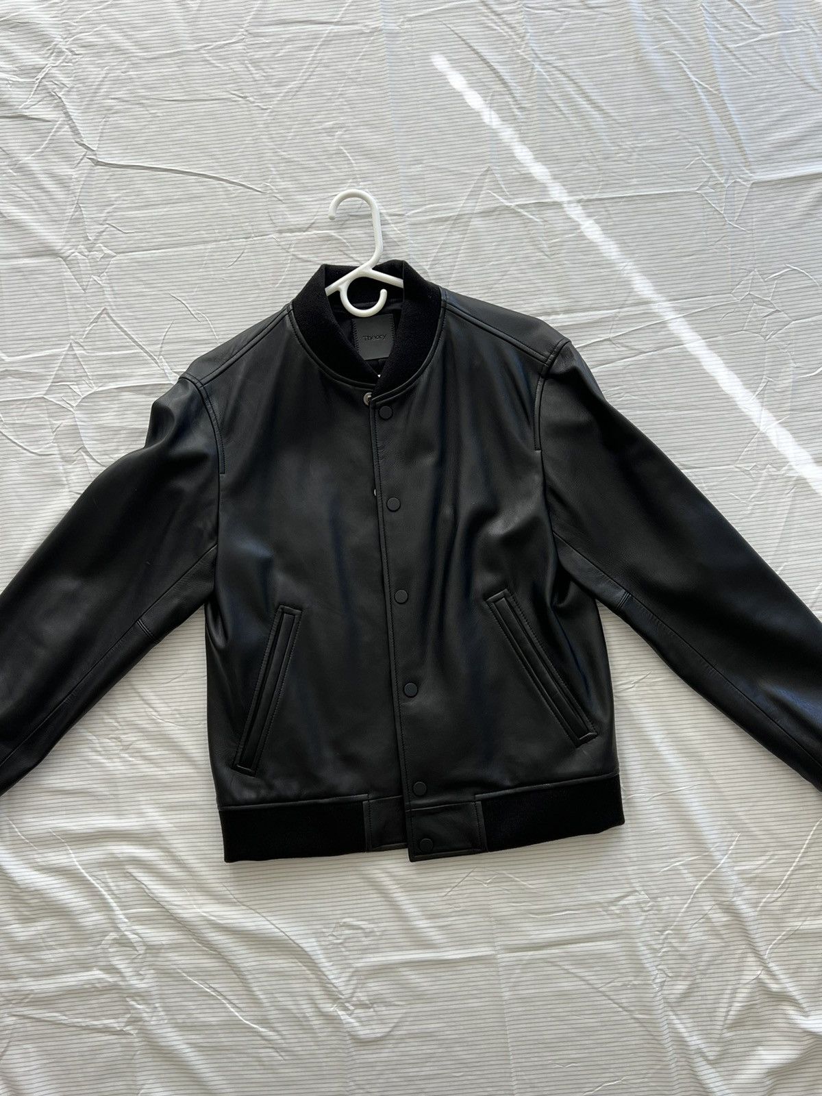 Theory Theory Men’s Lambskin Leather Bomber Size US XS / EU 42 / 0 - 1 Thumbnail