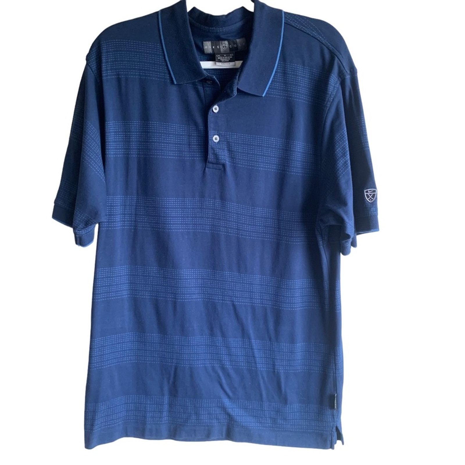 Nike Nike Golf Blue Dri-Fit Polo Size Medium Size US M / EU 48-50 / 2 - 5 Thumbnail