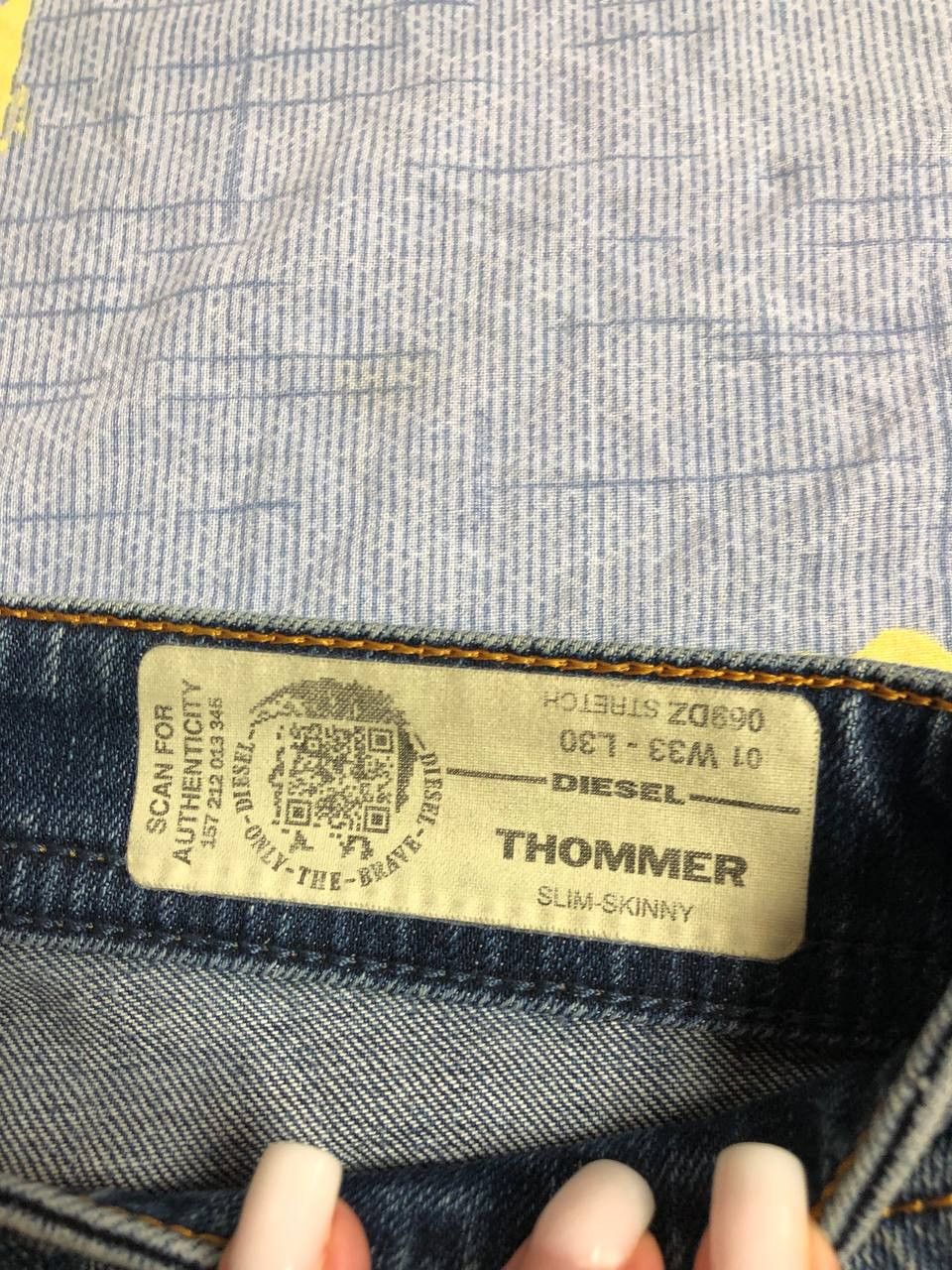 Diesel Diesel Denim Jeans Size US 33 - 7 Thumbnail
