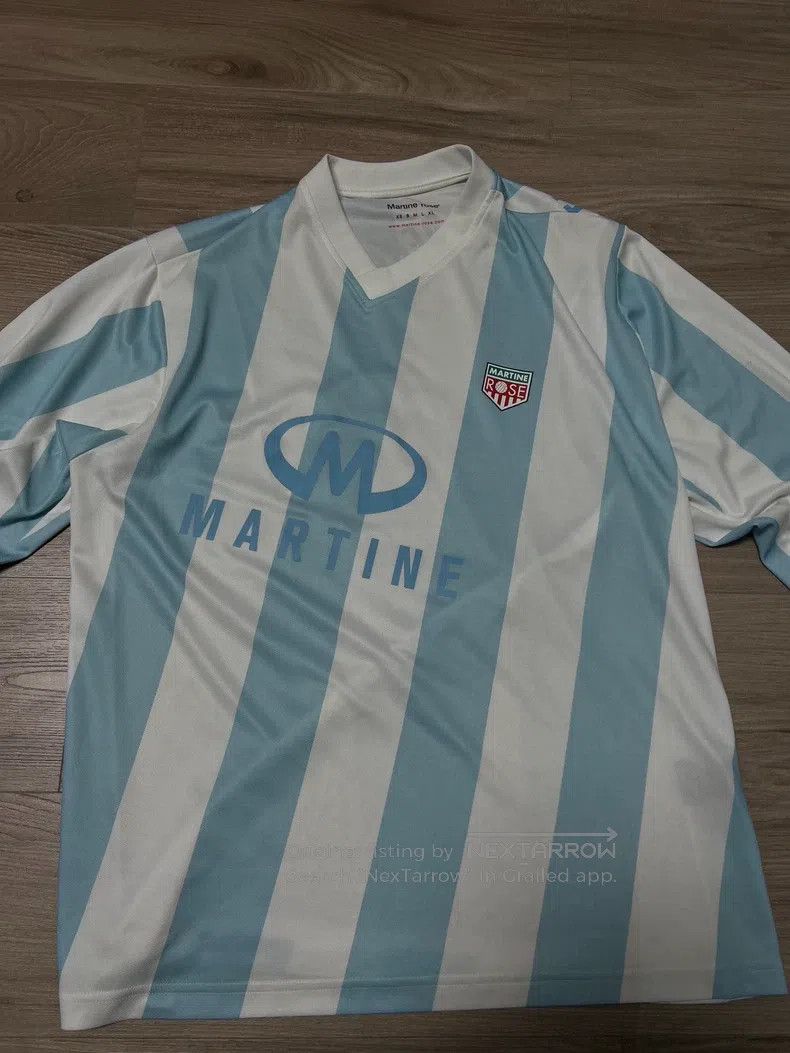 Martine Rose Martine Rose Twisted slanted collar Argentine jersey Size US M / EU 48-50 / 2 - 3 Thumbnail