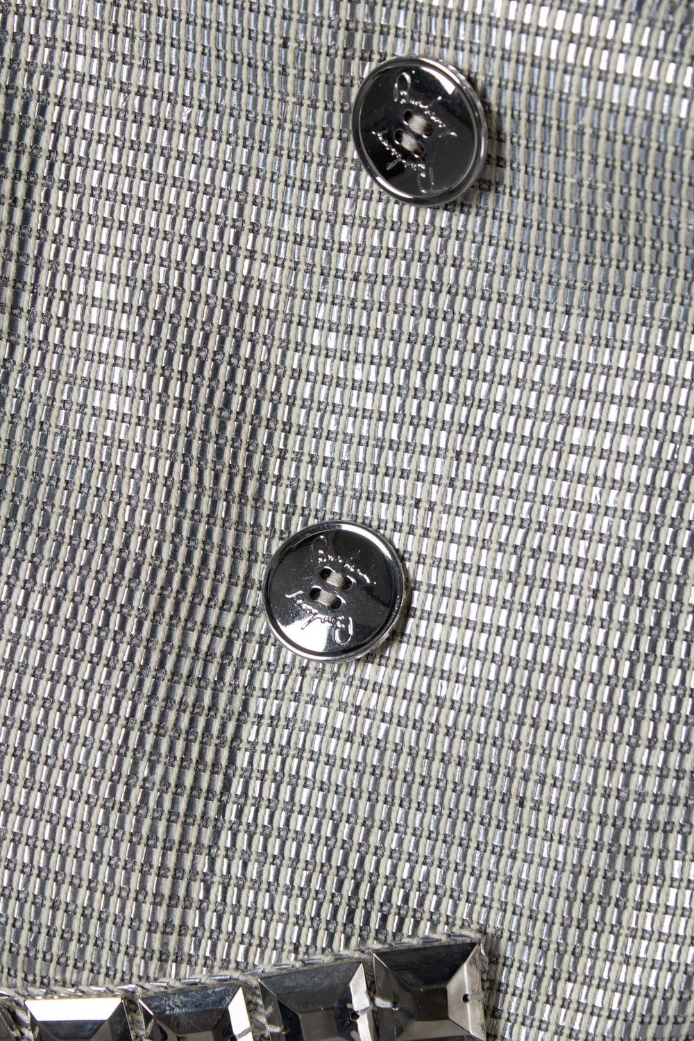Burberry Burberry, silver metallic trench coat Size XS / US 0-2 / IT 36-38 - 6 Thumbnail
