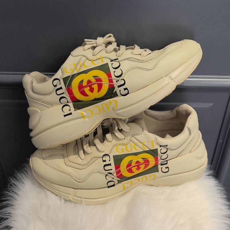 Gucci Gucci Rhyton Classic Low-Top Dad Sneakers - Size US 8 / EU 41 - 6 Thumbnail