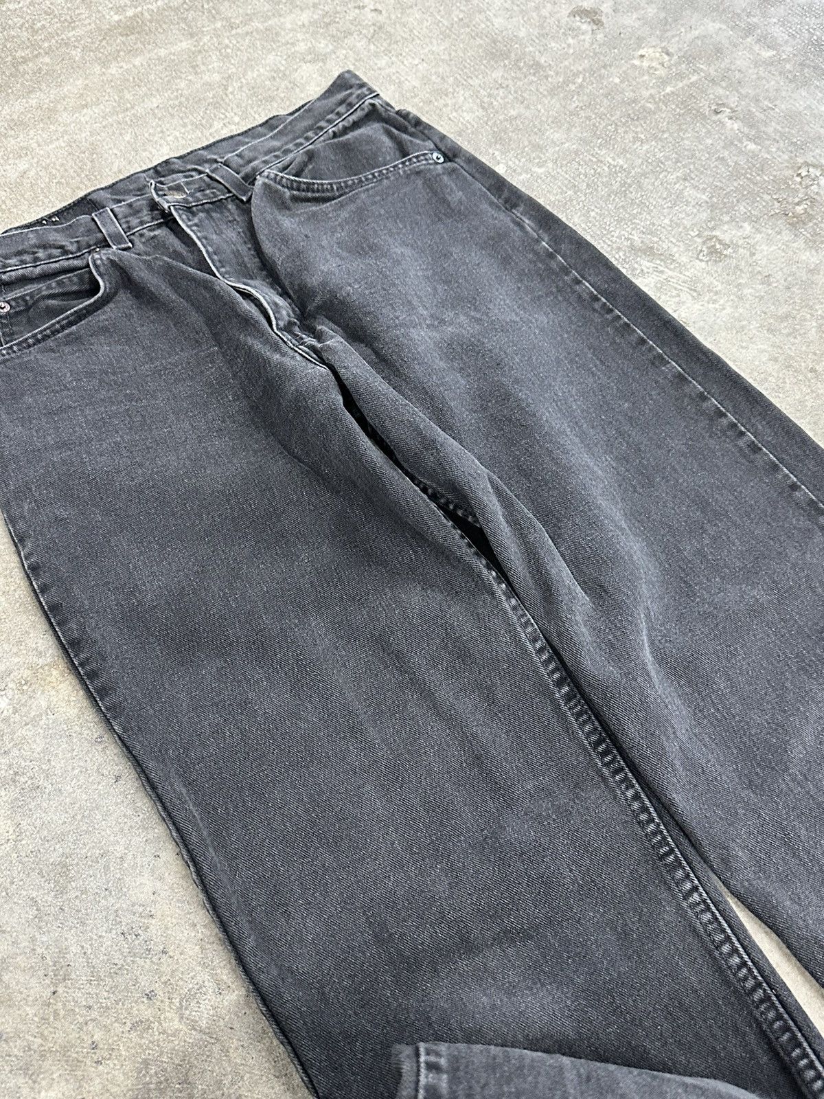 Levi's × Vintage Vintage 90s Levi’s Orange Tab Denim Black Jeans Size US 32 / EU 48 - 5 Thumbnail