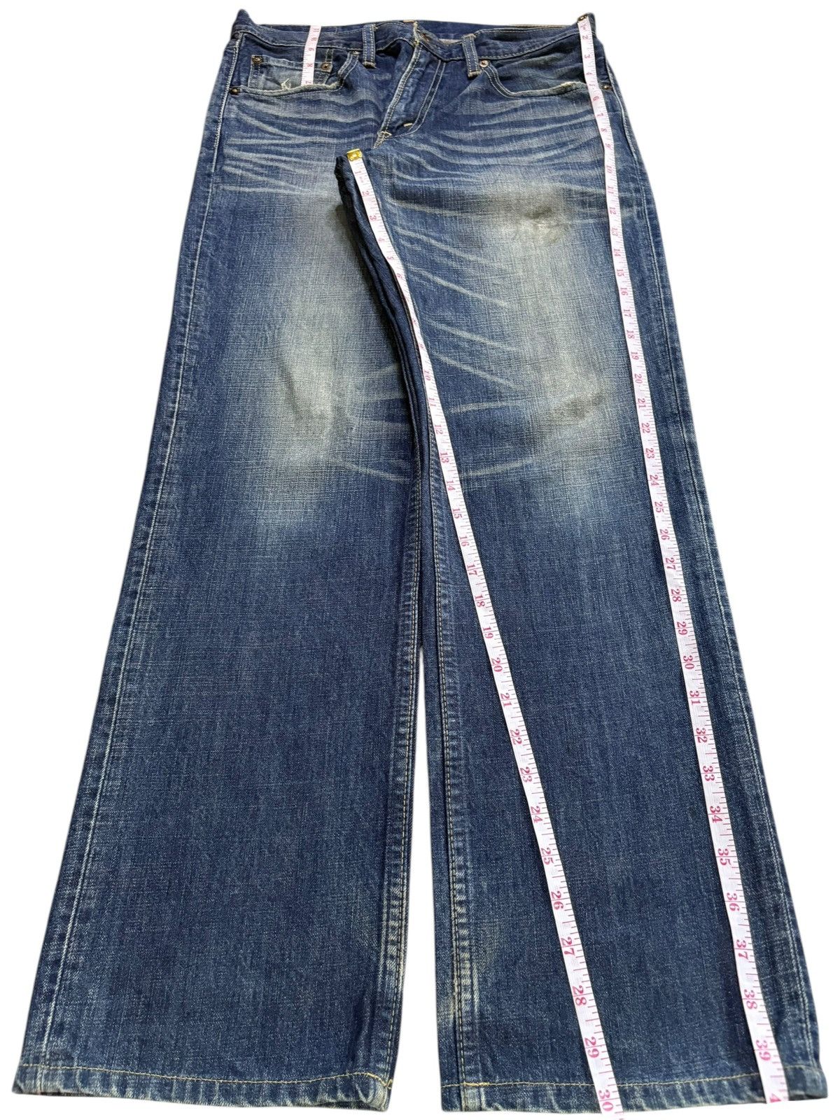 Levi's Vintage 90s Levis 502 Faded Mud Wash Loose Jeans Size US 32 / EU 48 - 13 Thumbnail