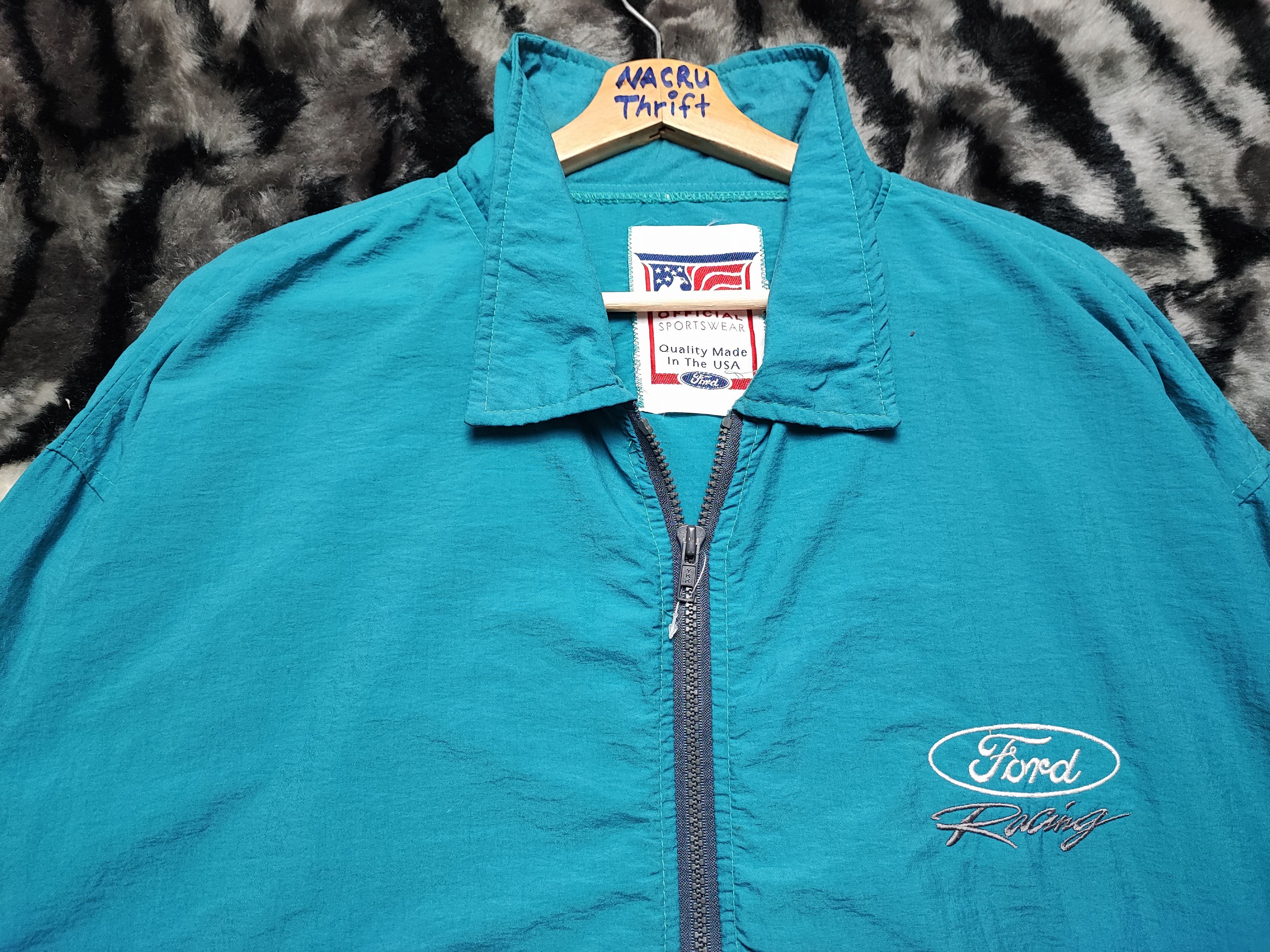 Ford × Vintage Vintage Ford Official Jacket Anorak Style Size US XL / EU 56 / 4 - 4 Thumbnail