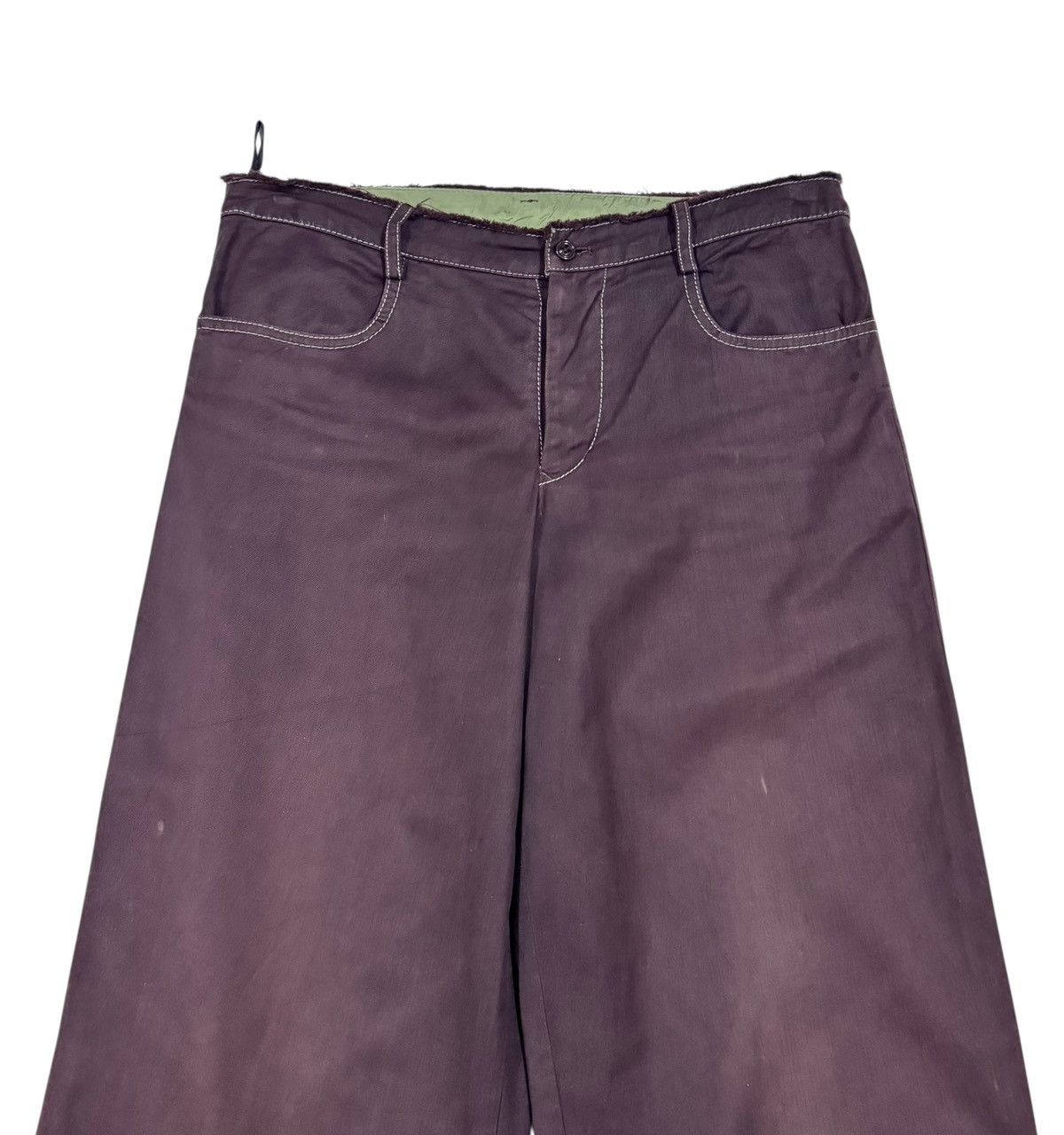 Issey Miyake Vtg🔥Issey Miyake(Sunoa Kuwahara)Baggy Cotton Pant Size US 30 / EU 46 - 3 Thumbnail