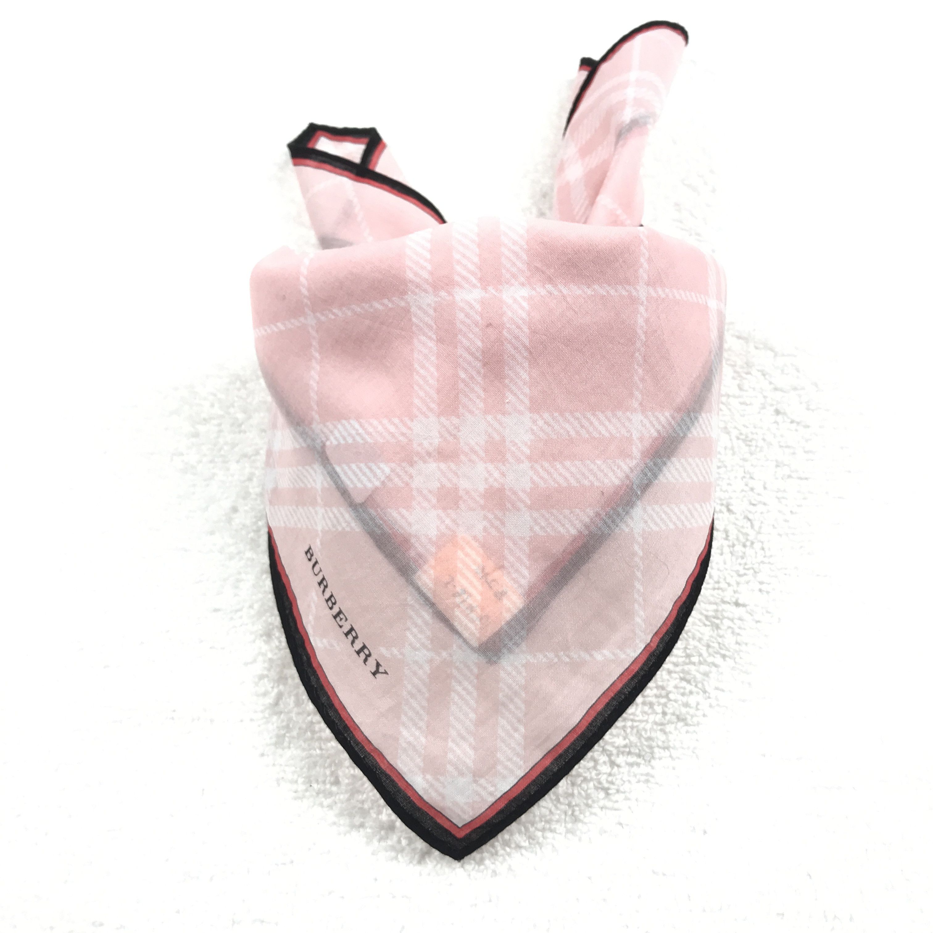 Burberry × Vintage Vintage Burberry Bandana Neckerchief Handkerchief Size ONE SIZE - 4 Thumbnail