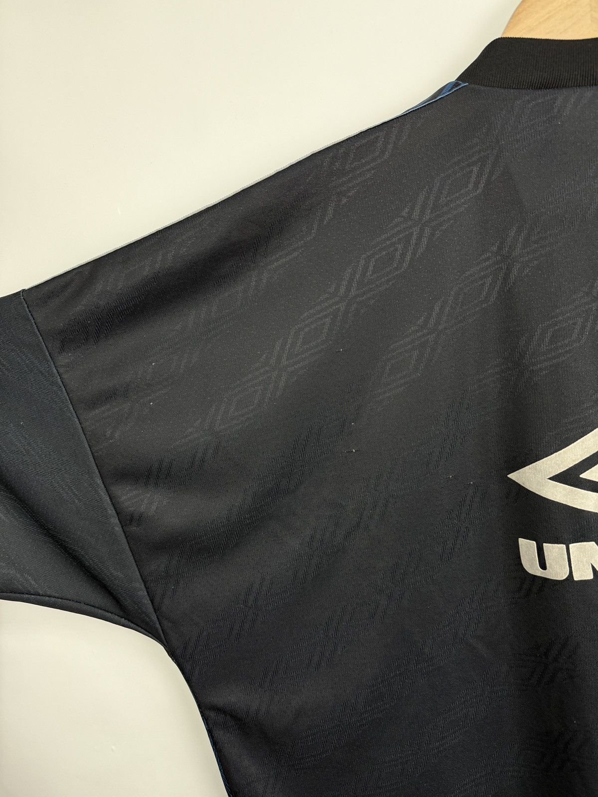Umbro 🇬🇧 Vintage 90s Umbro Pro Training Soccer Jersey Football Rare Size US L / EU 52-54 / 3 - 12 Thumbnail