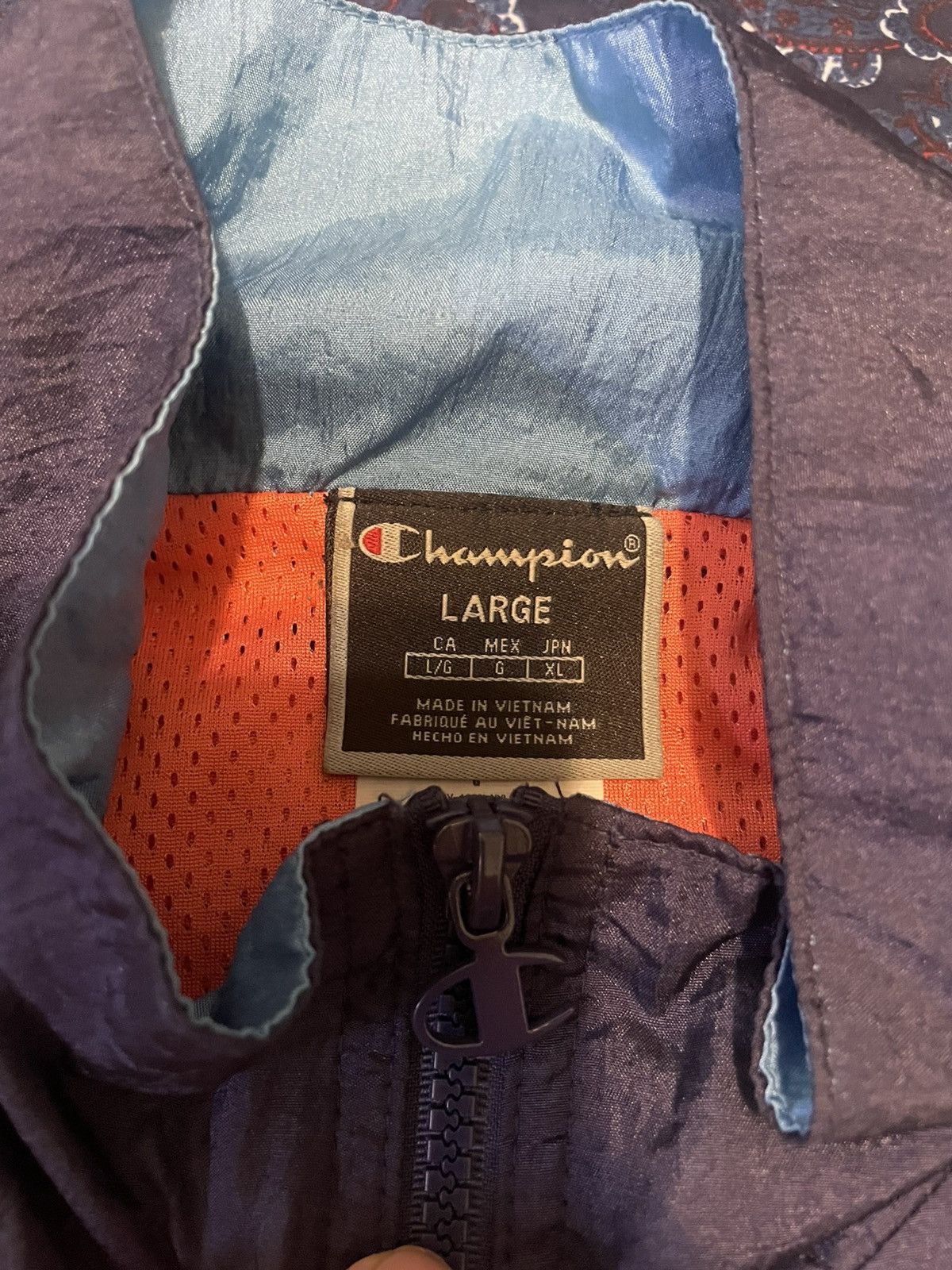 Champion Champion Retro Windbreaker Size US L / EU 52-54 / 3 - 2 Thumbnail