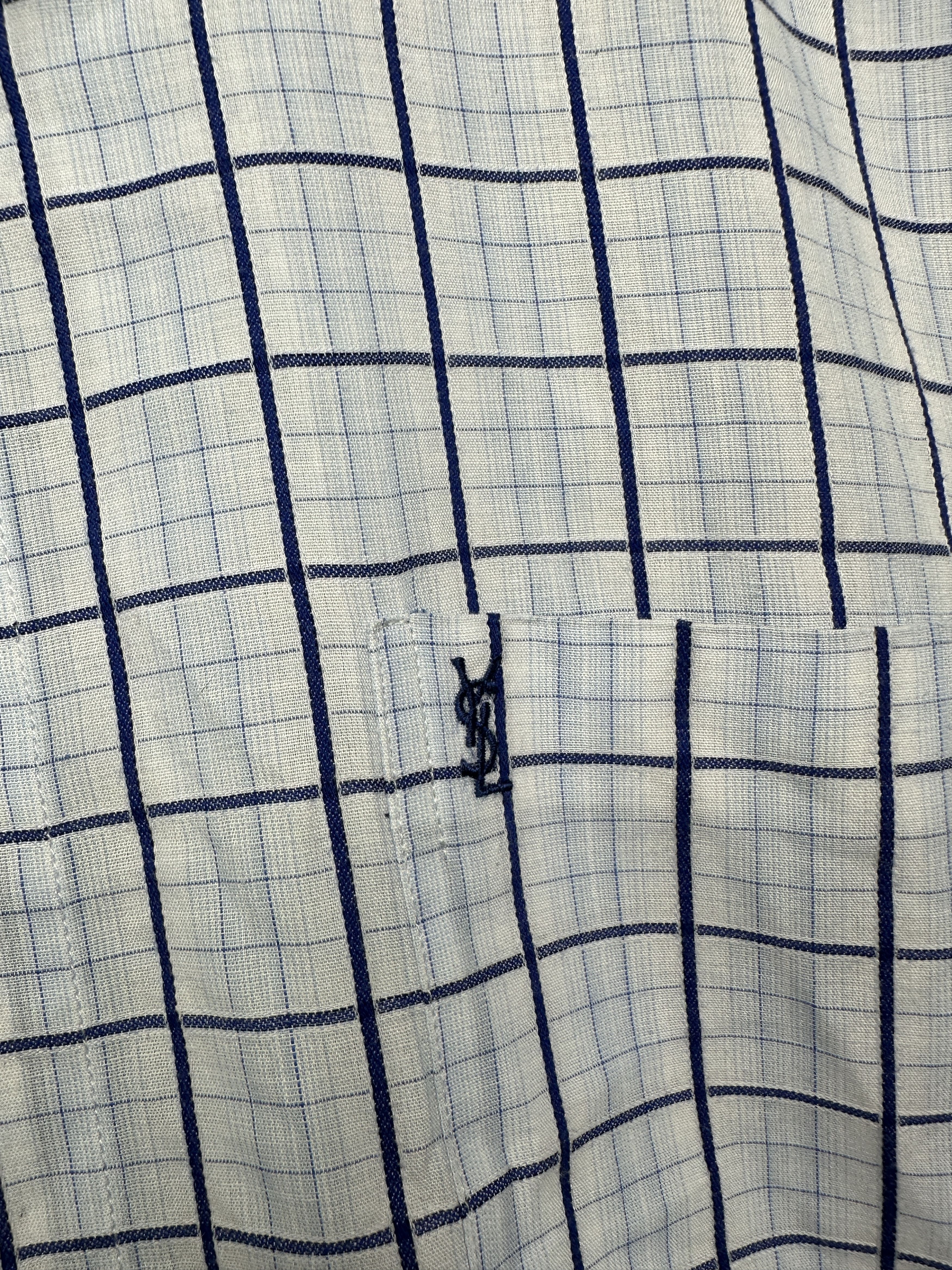 Yves Saint Laurent Yves Saint Laurent YSL Mens Short Sleeve Shirt Size US M / EU 48-50 / 2 - 3 Thumbnail