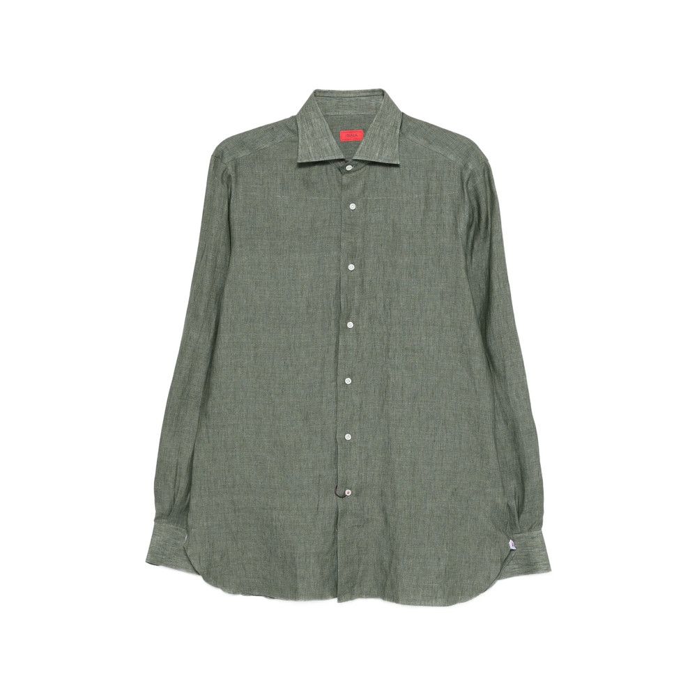 Isaia Isaia GREEN Shirts Size US XXL / EU 58 / 5 - 1 Thumbnail