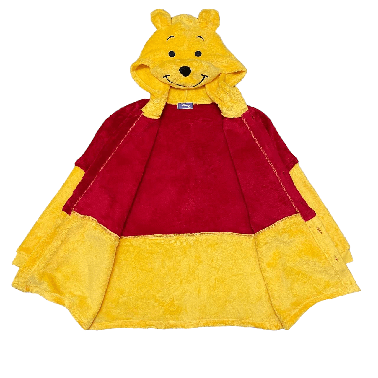 Disney Vintage Disney Winnie The Pooh Fleece Hooded Jacket Size US M / EU 48-50 / 2 - 8 Thumbnail
