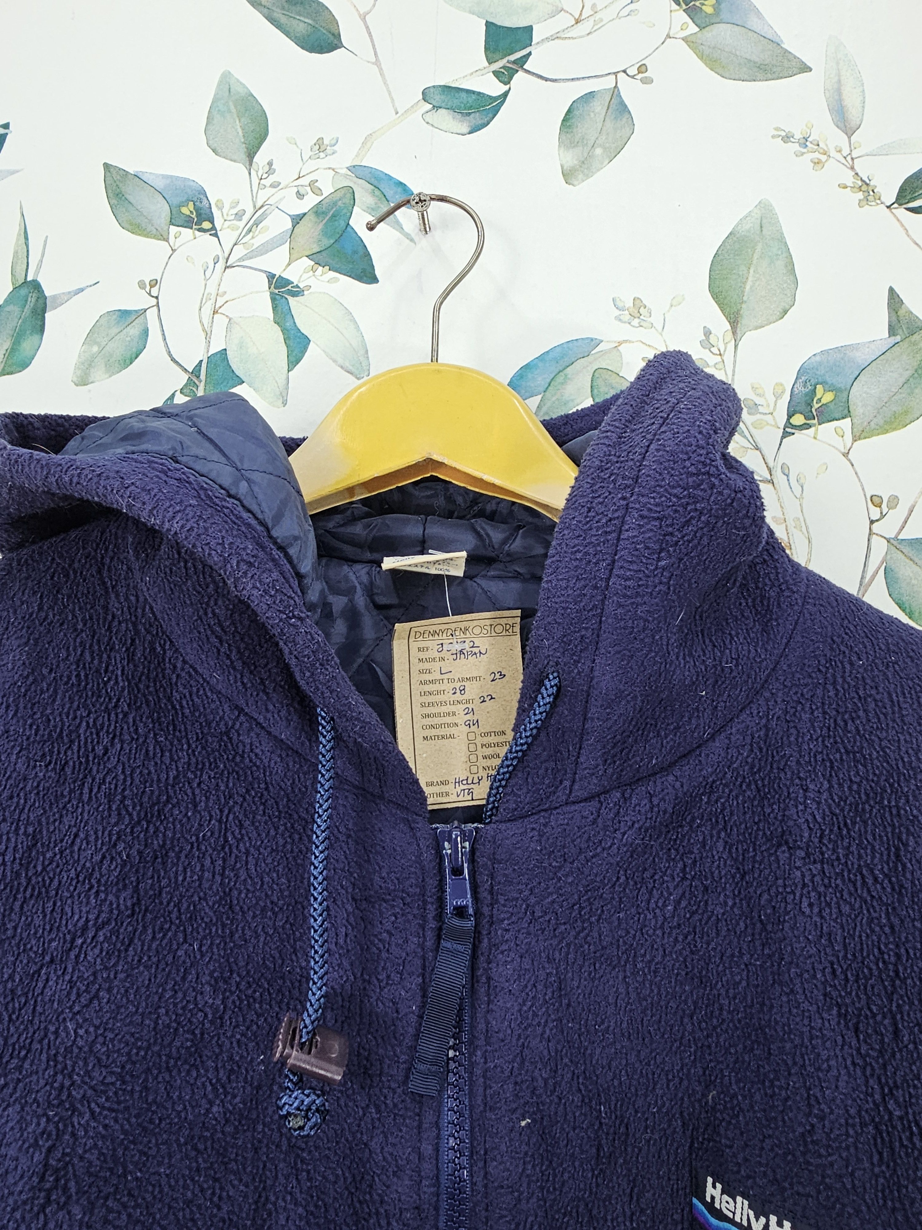 Helly Hansen Vintage Helly Hansen Fleece Outdoor Hiking Jacket J0132 Size US L / EU 52-54 / 3 - 8 Thumbnail