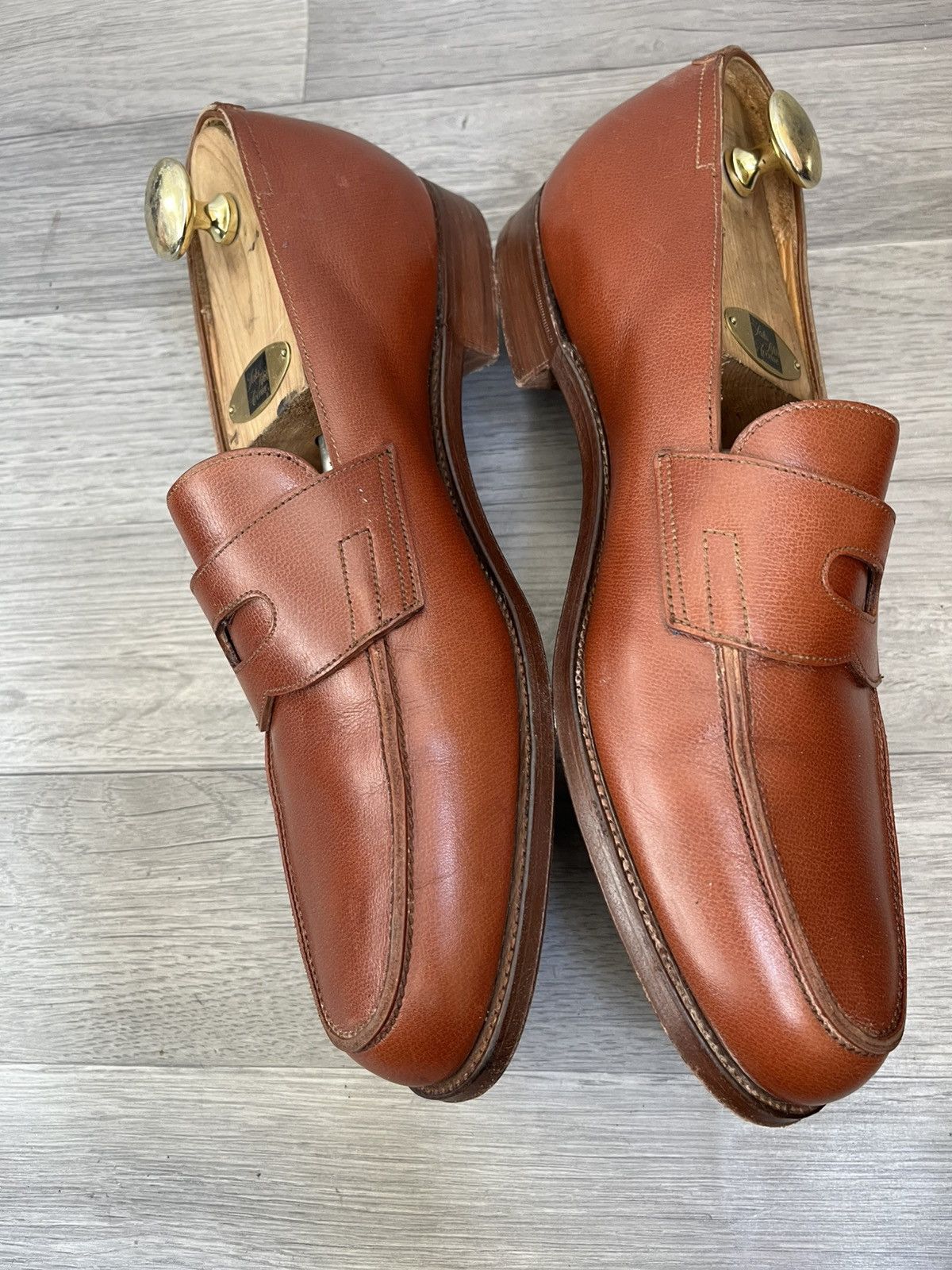 John Lobb John lobb Lopez slip on loafers uk 10EE Size US 11 / EU 44 - 10 Thumbnail