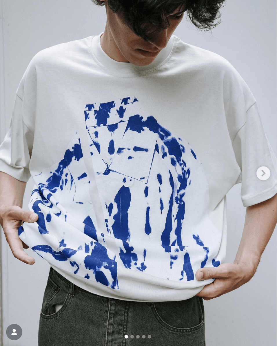 Vintage ART TEE jansociete JAN OLYMPIC Edition alpine pro acid print Size US L / EU 52-54 / 3 - 1 Thumbnail