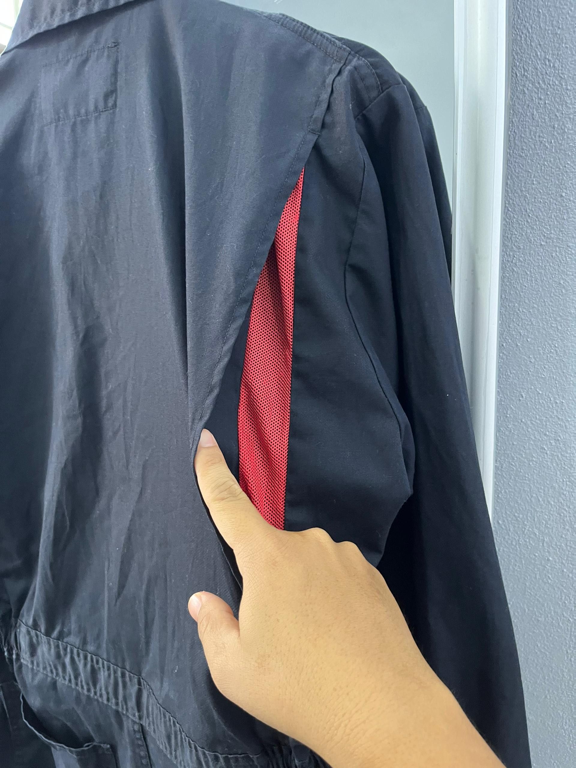 Japanese Brand Auto-Bi Japanese Workwear Coverall Navy Red Zip Size US M / EU 48-50 / 2 - 17 Thumbnail