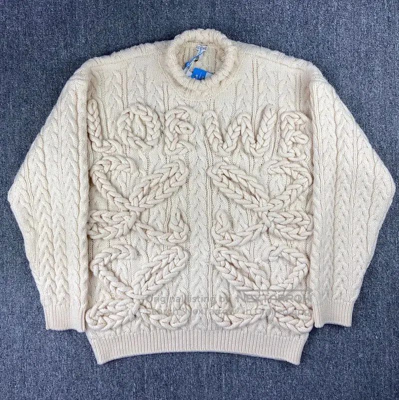 Loewe Loewe Off-White Wool Women's Sweater . Size S / US 4 / IT 40 - 1 Thumbnail