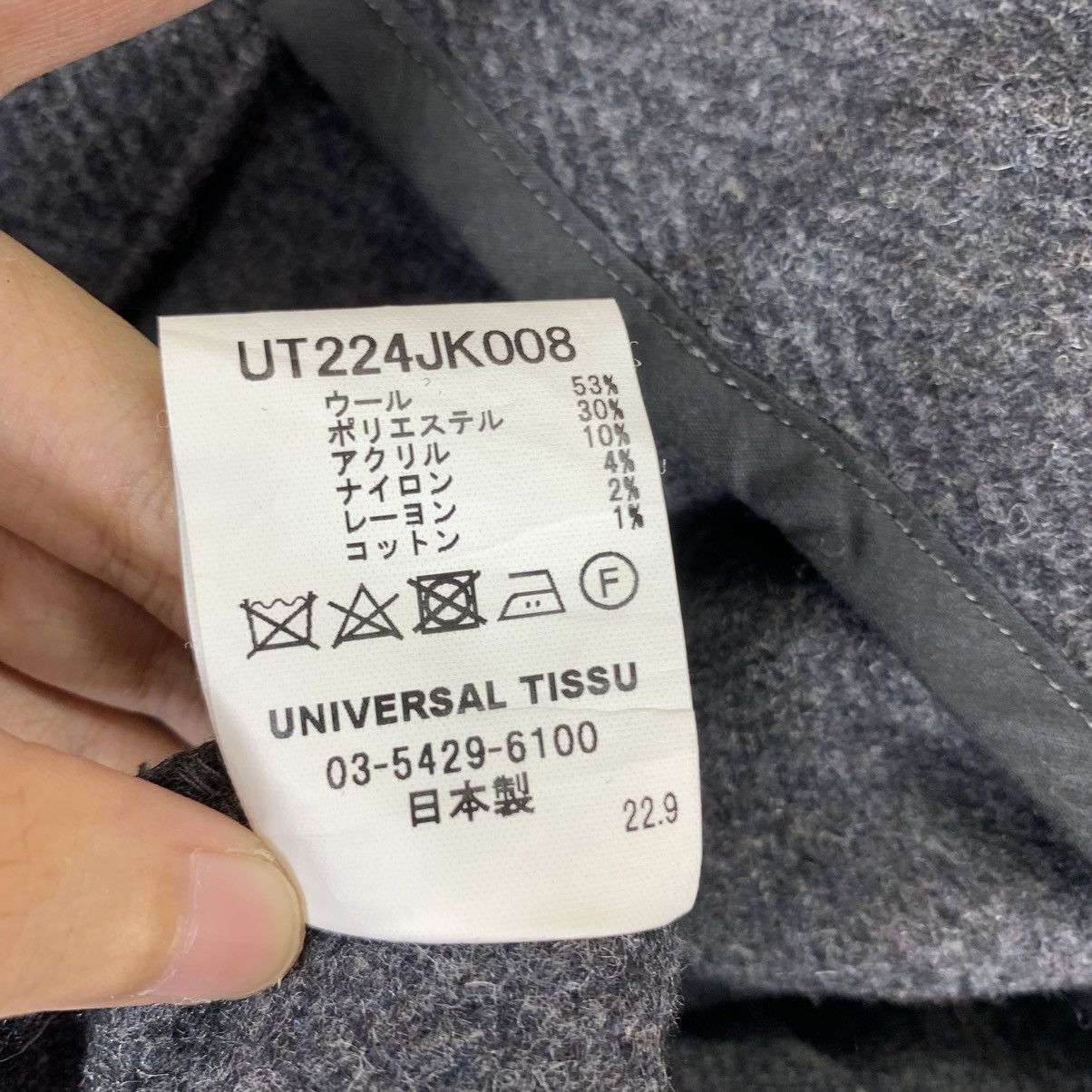Japanese Brand Vintage Universal Tissu Women Button Jacket Size L / US 10 / IT 46 - 6 Thumbnail