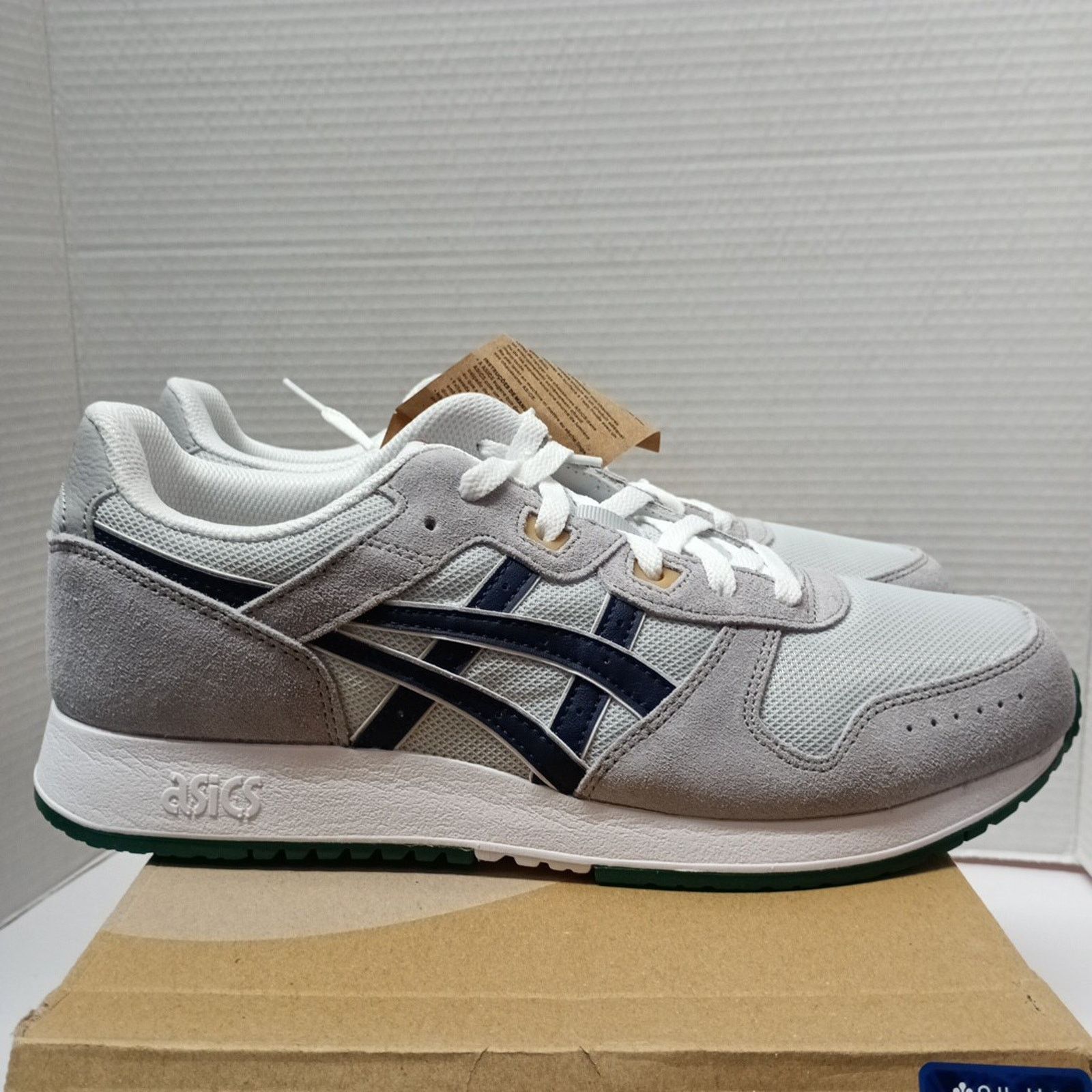 Asics ASICS Lyte Classic Suede Shoes Men’s Size 10 Grey/Peacoat Size US 10 / EU 43 - 1 Thumbnail