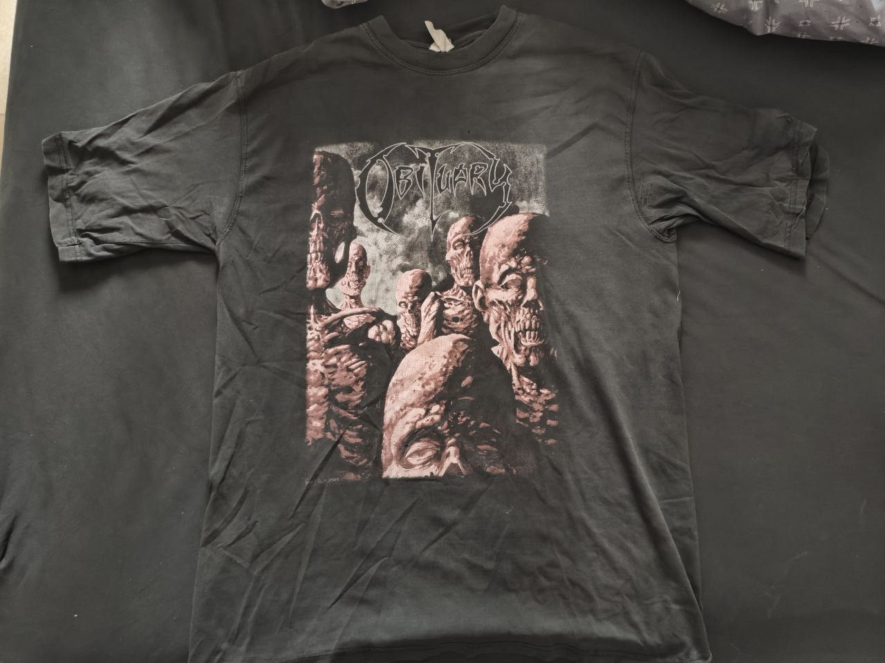 Other Obituary vintage shirt Back from the Dead Slayer Metallica Size US XL / EU 56 / 4 - 1 Thumbnail
