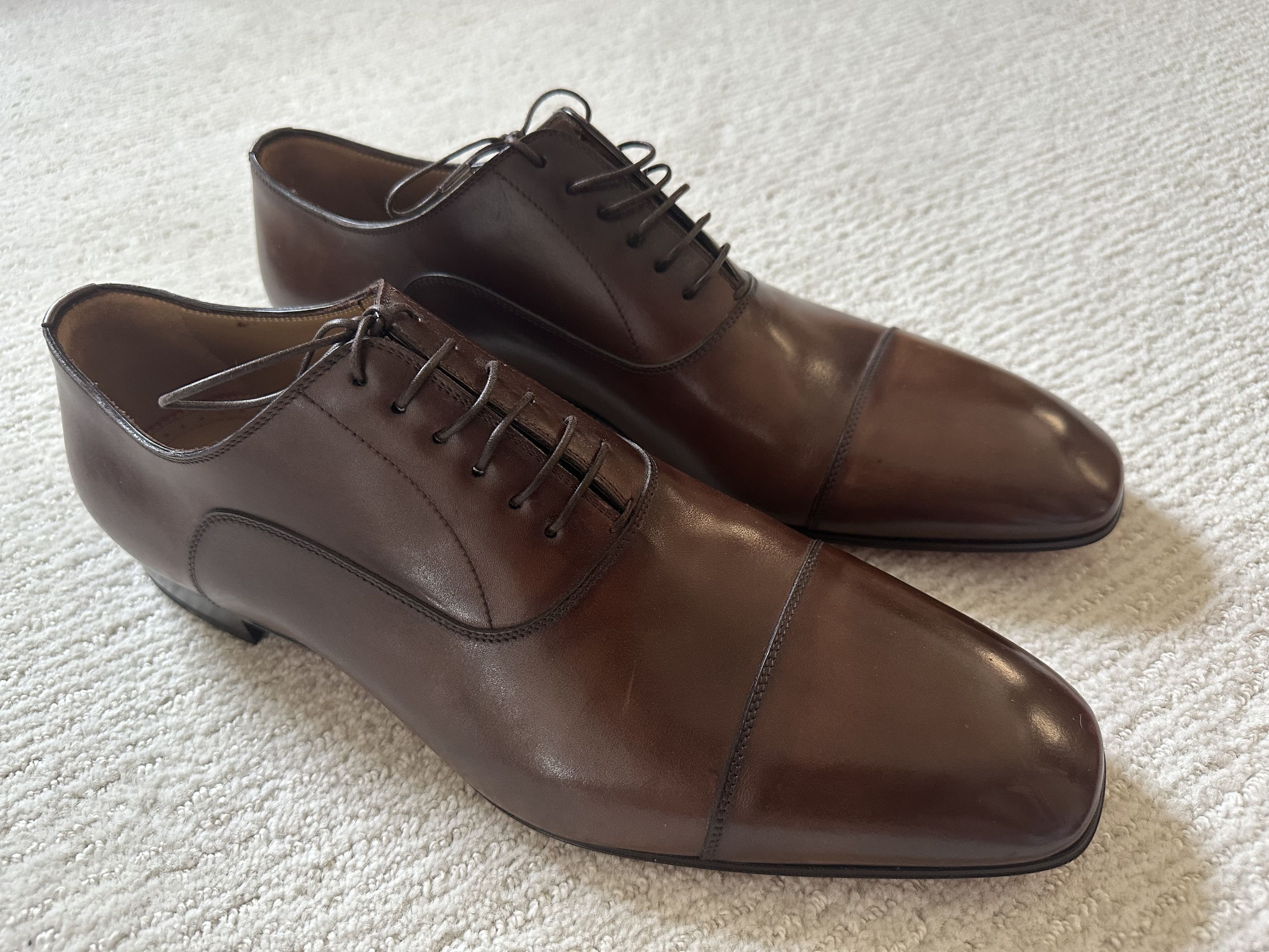 Christian Louboutin Greggo Leather Oxfords Size US 13 / EU 46 - 3 Thumbnail
