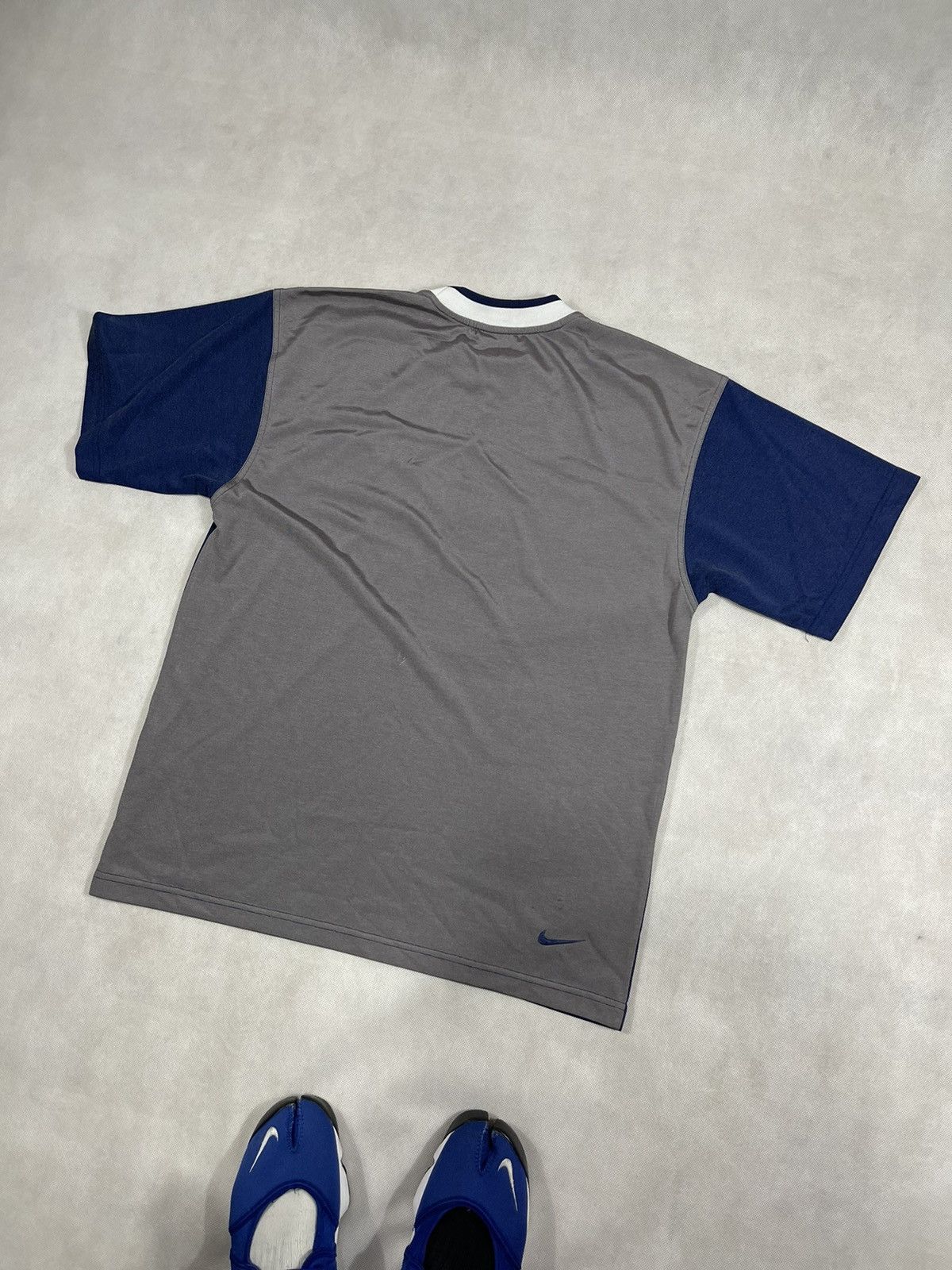 Nike × Vintage T-SHIRT NIKE VINTAGE HAFT LOGO RARE Y2K Size US L / EU 52-54 / 3 - 2 Thumbnail