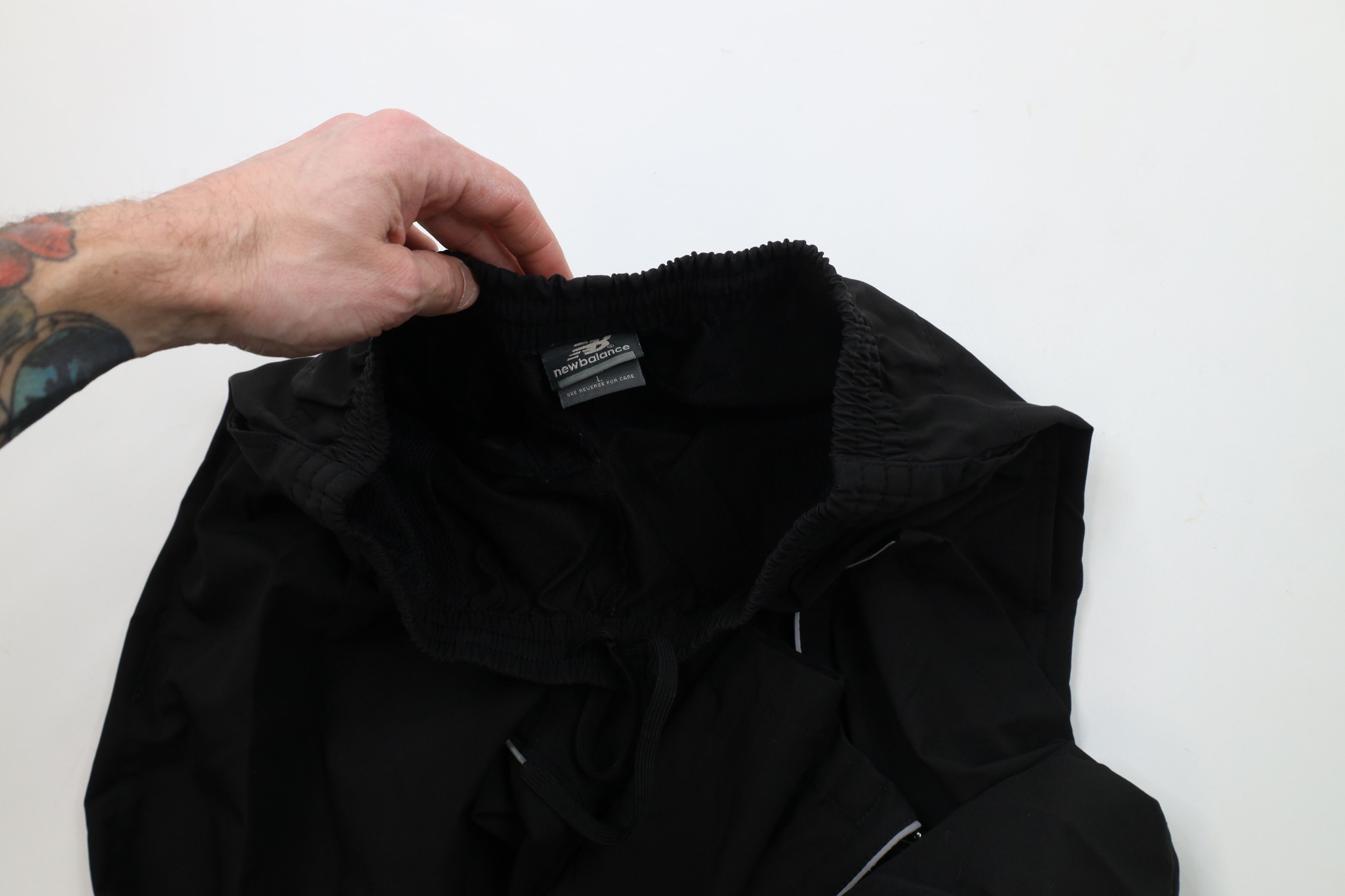 New Balance × Vintage Vintage Y2K New Balance Logo Stretch Running Gym Pants Size US 36 / EU 52 - 8 Thumbnail