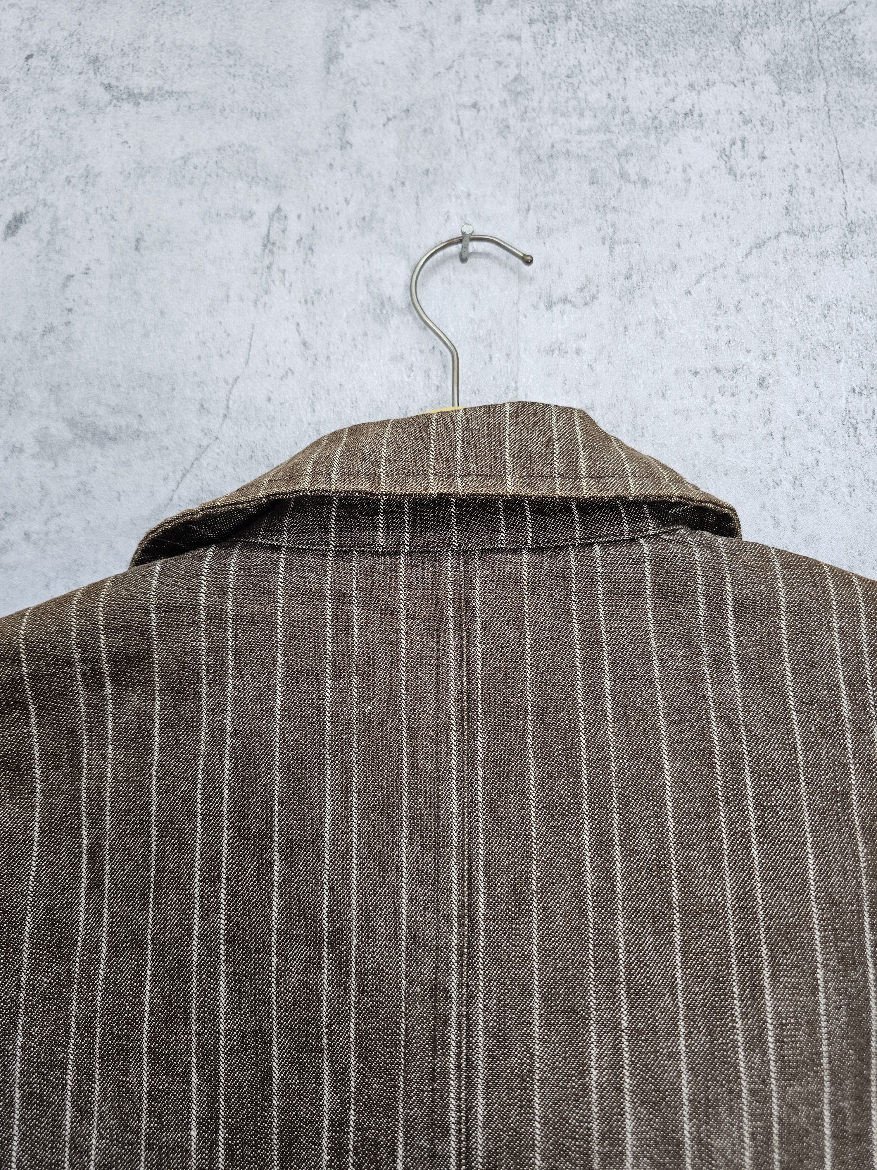 Beams Plus BEAMS Japanese Brand Striped Pea Coat Jacket J0051 Size US M / EU 48-50 / 2 - 7 Thumbnail