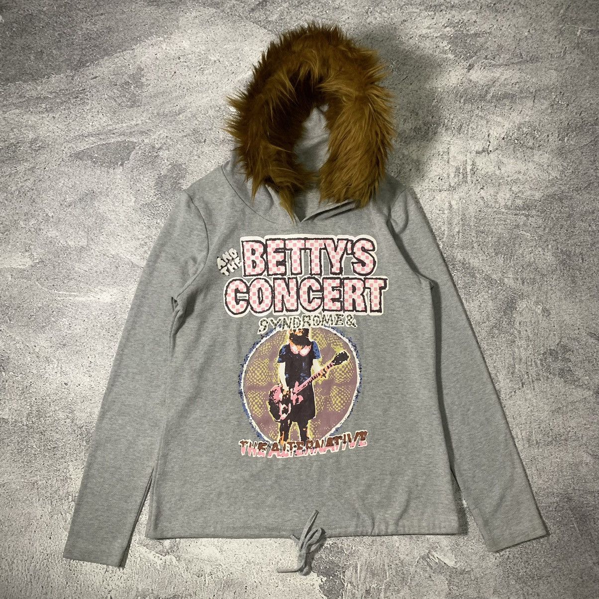 Hysteric Glamour Japanese Fur Hoodie Bettys Ifsixwasnine LGB style Size US M / EU 48-50 / 2 - 1 Thumbnail