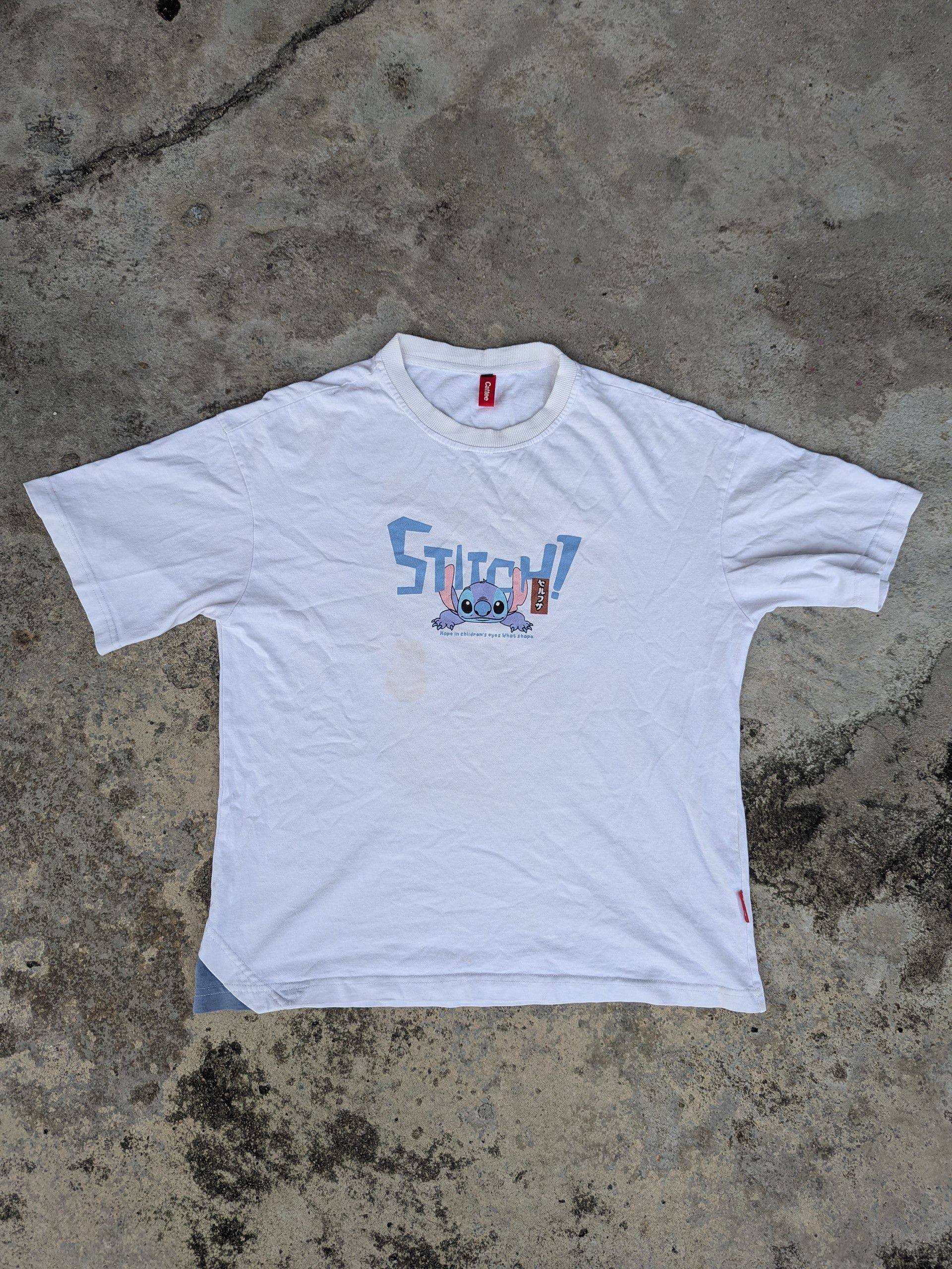 Cartoon Network × Japanese Brand Lilo And Stitch Cartoon T Shirt Size US M / EU 48-50 / 2 - 14 Thumbnail