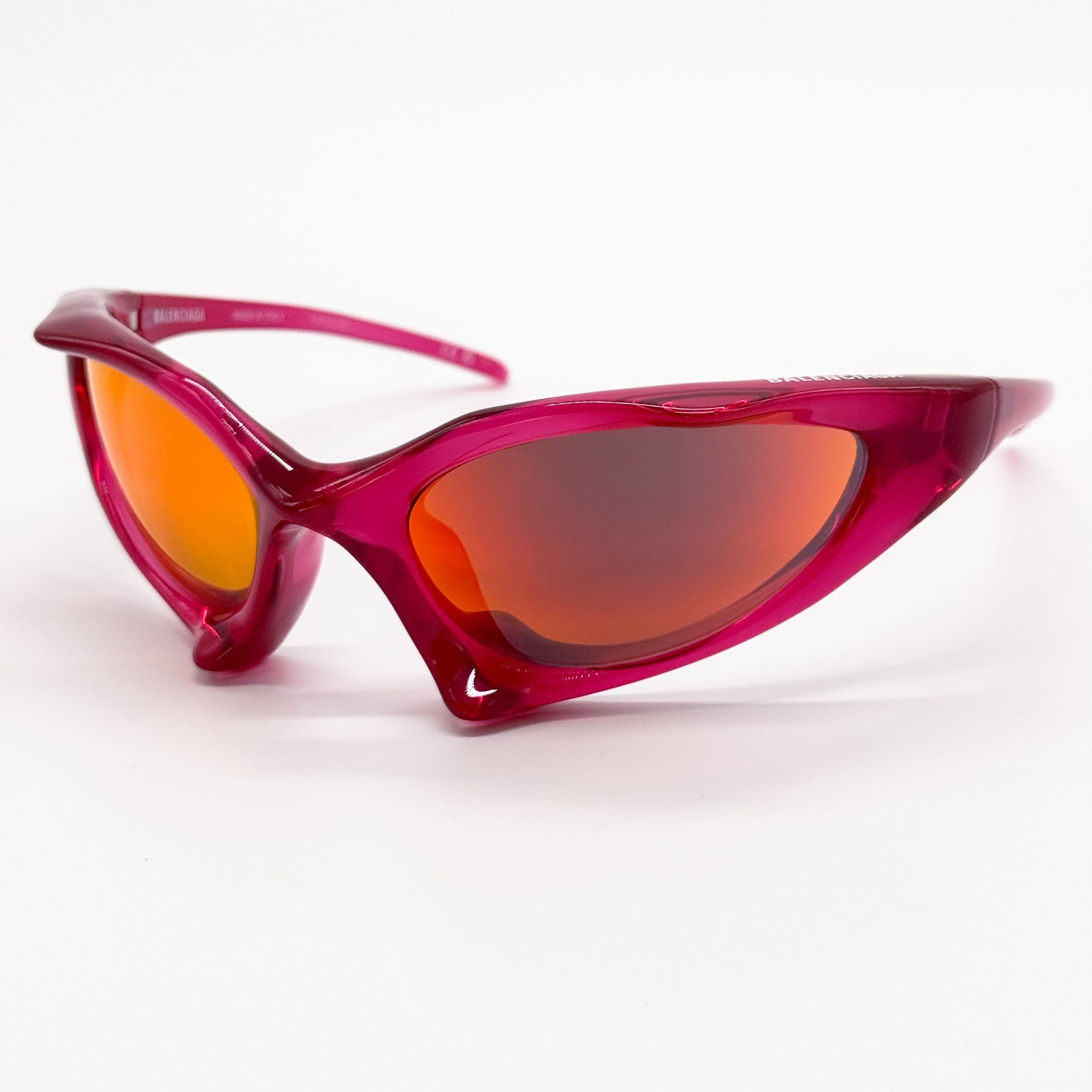 Balenciaga NEW BALENCIAGA SUNGLASSES BB0352S 006 RED UNISEX EYEWEAR Size ONE SIZE - 2 Thumbnail