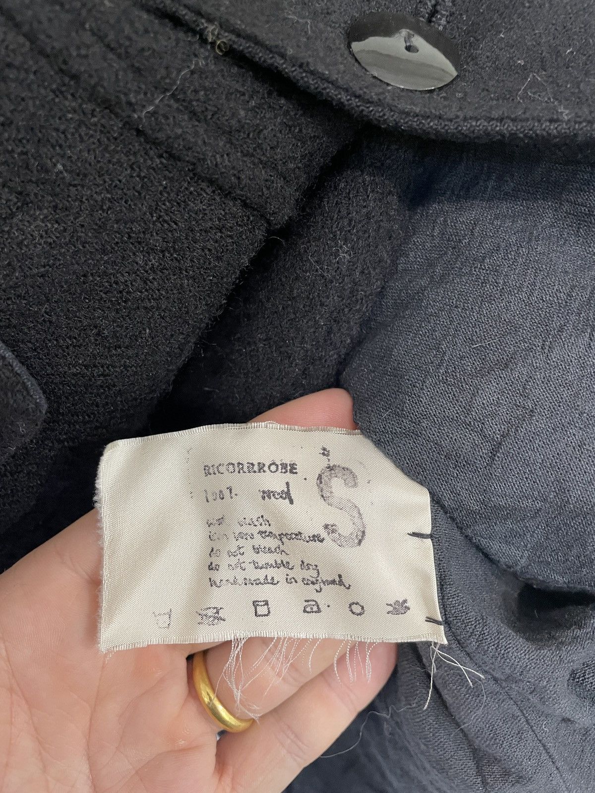Other RICORRROBE PATCHWORK WOOL HUNTING JACKET Size US M / EU 48-50 / 2 - 5 Thumbnail