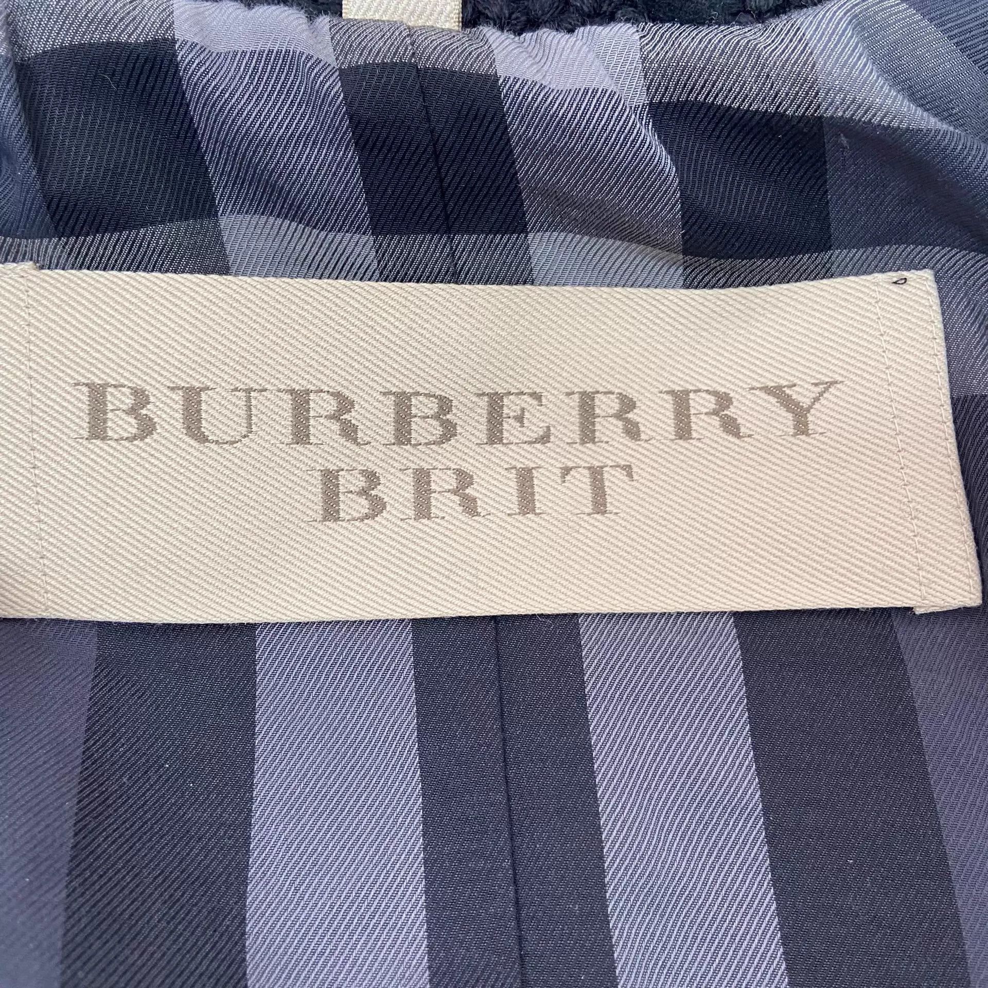 Burberry Burberry Black Wool Jacket F36 Size XS / US 0-2 / IT 36-38 - 7 Thumbnail