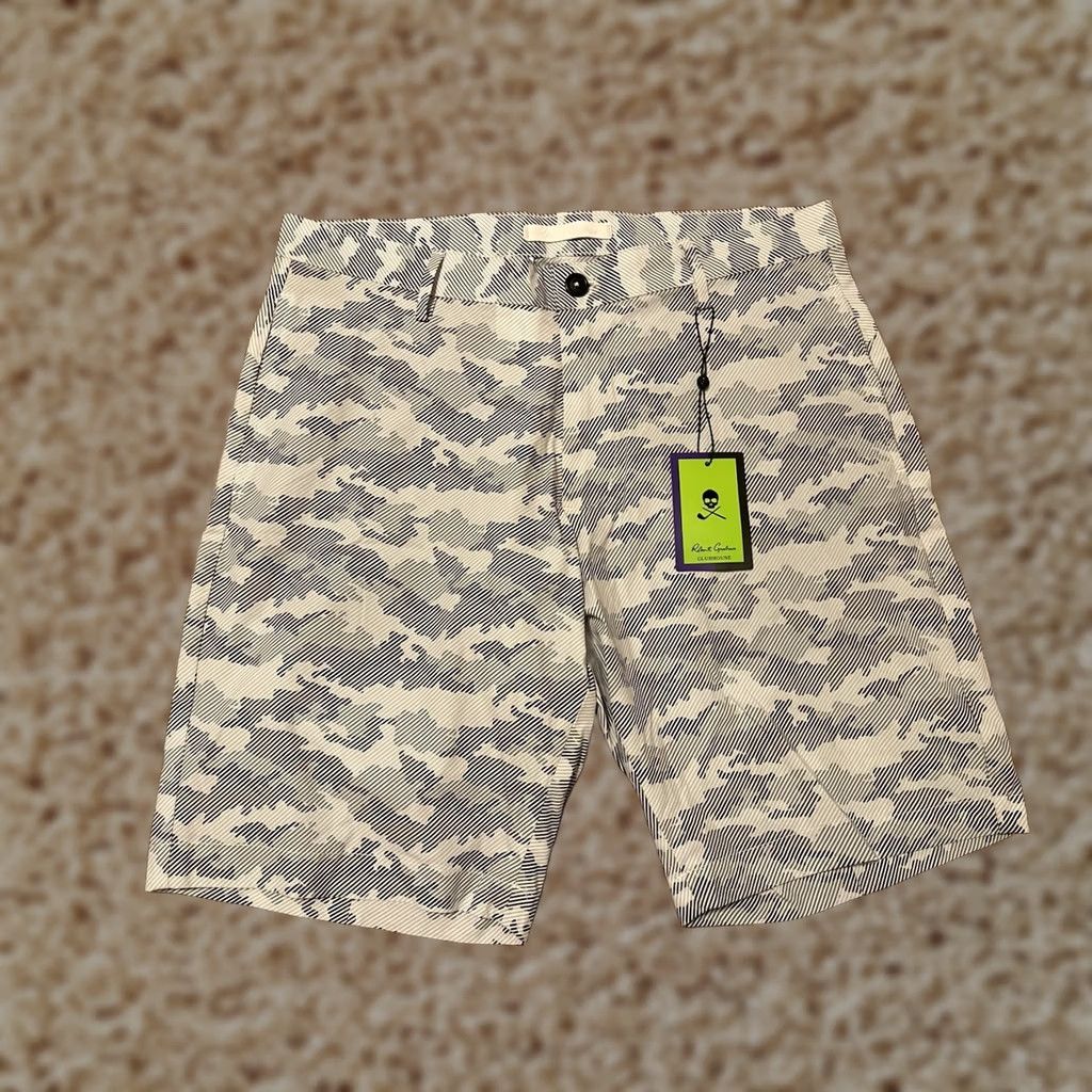 Robert Graham Robert Graham Biscay Camo Shorts Classic Fit Golf Clubhouse Men's 32 Multicolor Size US 32 / EU 48 - 1 Thumbnail