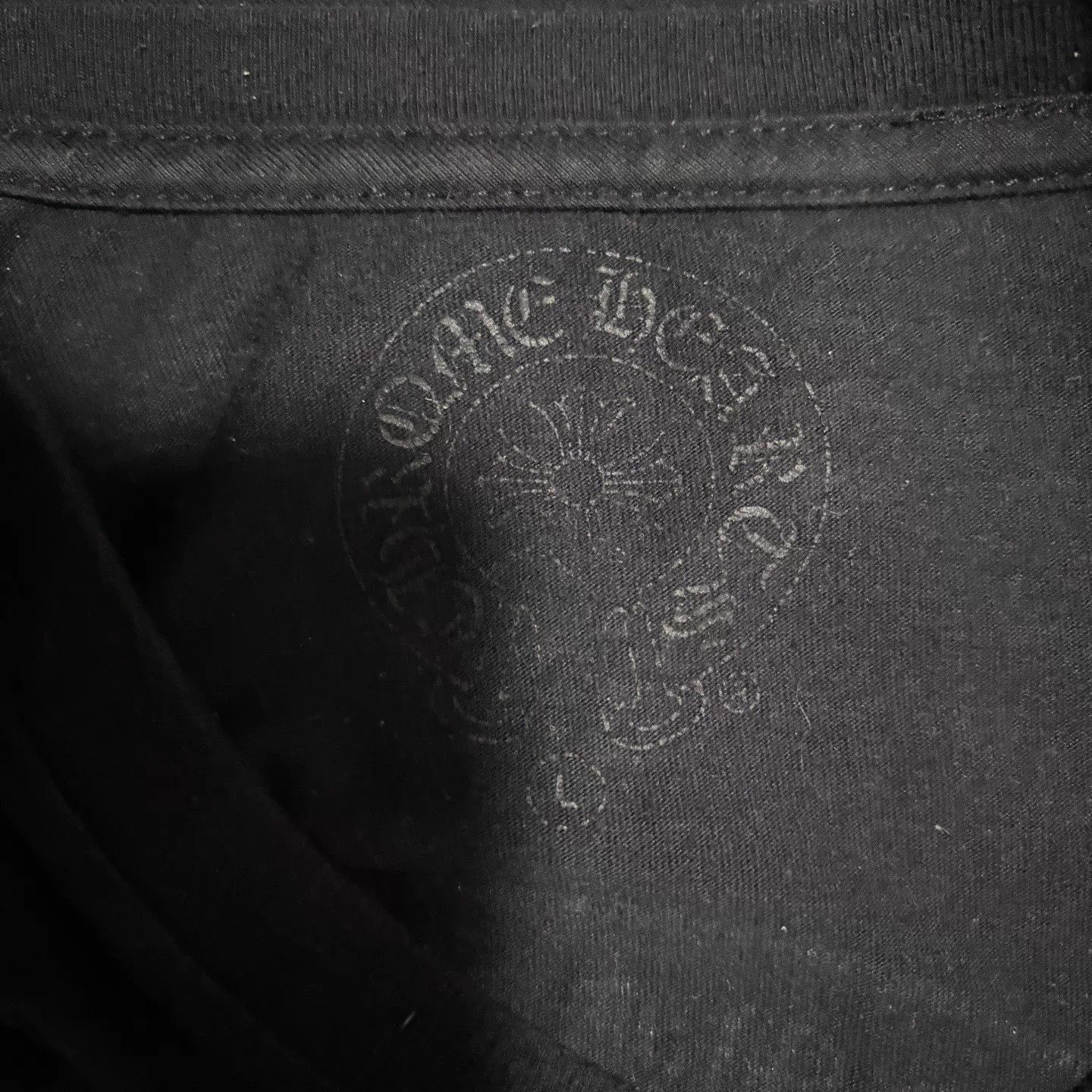 Chrome Hearts Black Short Sleeve Pocket Tee with White Graphics Size US XXS / EU 40 - 3 Thumbnail