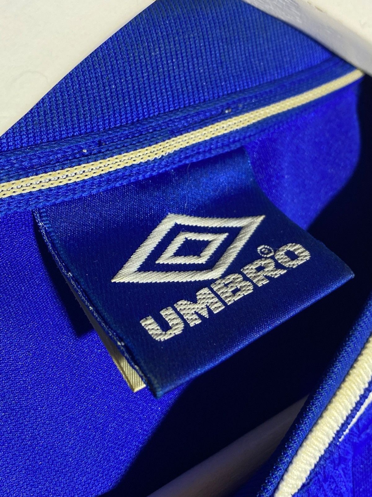 Umbro 🔥 00s CHELSEA ADIDAS JERSEY VINTAGE RARE STAMFORD BRIDGE Size US L / EU 52-54 / 3 - 14 Thumbnail