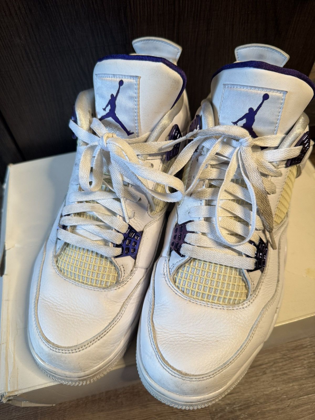 Jordan Brand JORDAN 4 RETRO | Metallic Purple Size US 11.5 / EU 44-45 - 3 Thumbnail
