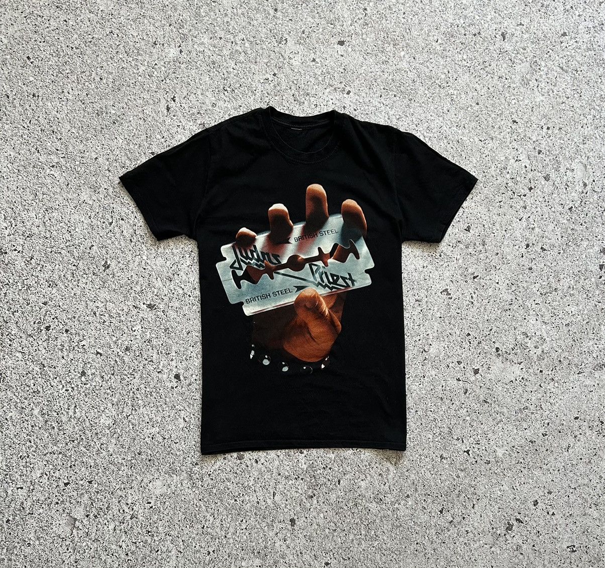 Band Tees × Vintage Vintage 00s Judas Priest British Steel Rock Band T-Shirt Size US S / EU 44-46 / 1 - 3 Thumbnail