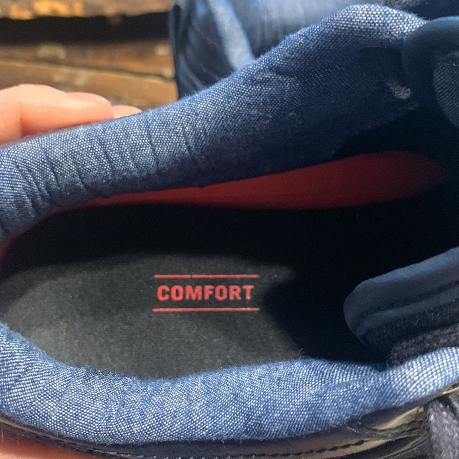 Levi's Levis denim jeans sneakers athletic athleisure shoes Size US 9.5 / EU 42-43 - 5 Thumbnail