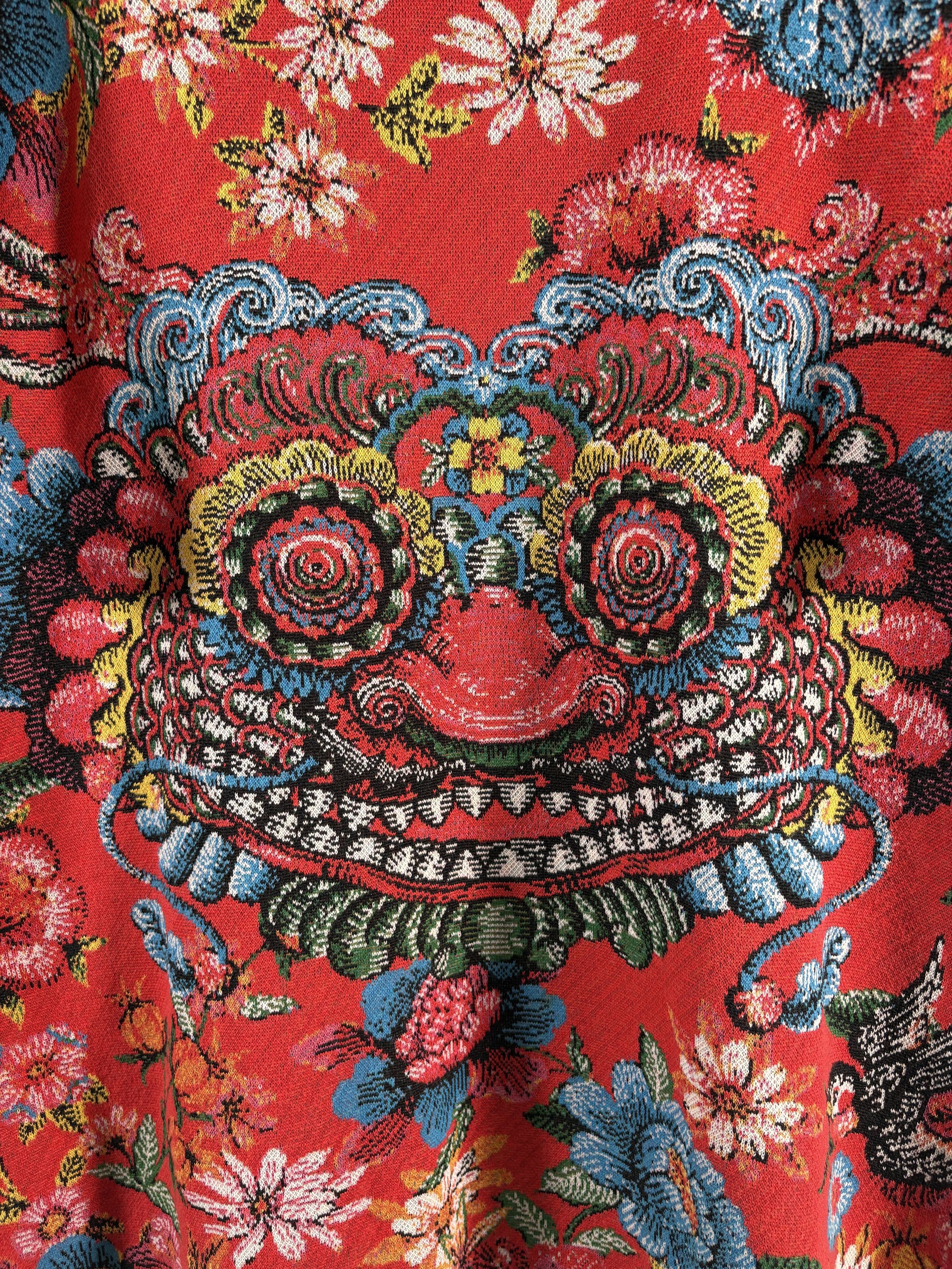 Junya Watanabe AD2021 JUNYA WATANABE MAN Indonesian Pattern Knit T-shirt Size US M / EU 48-50 / 2 - 6 Thumbnail