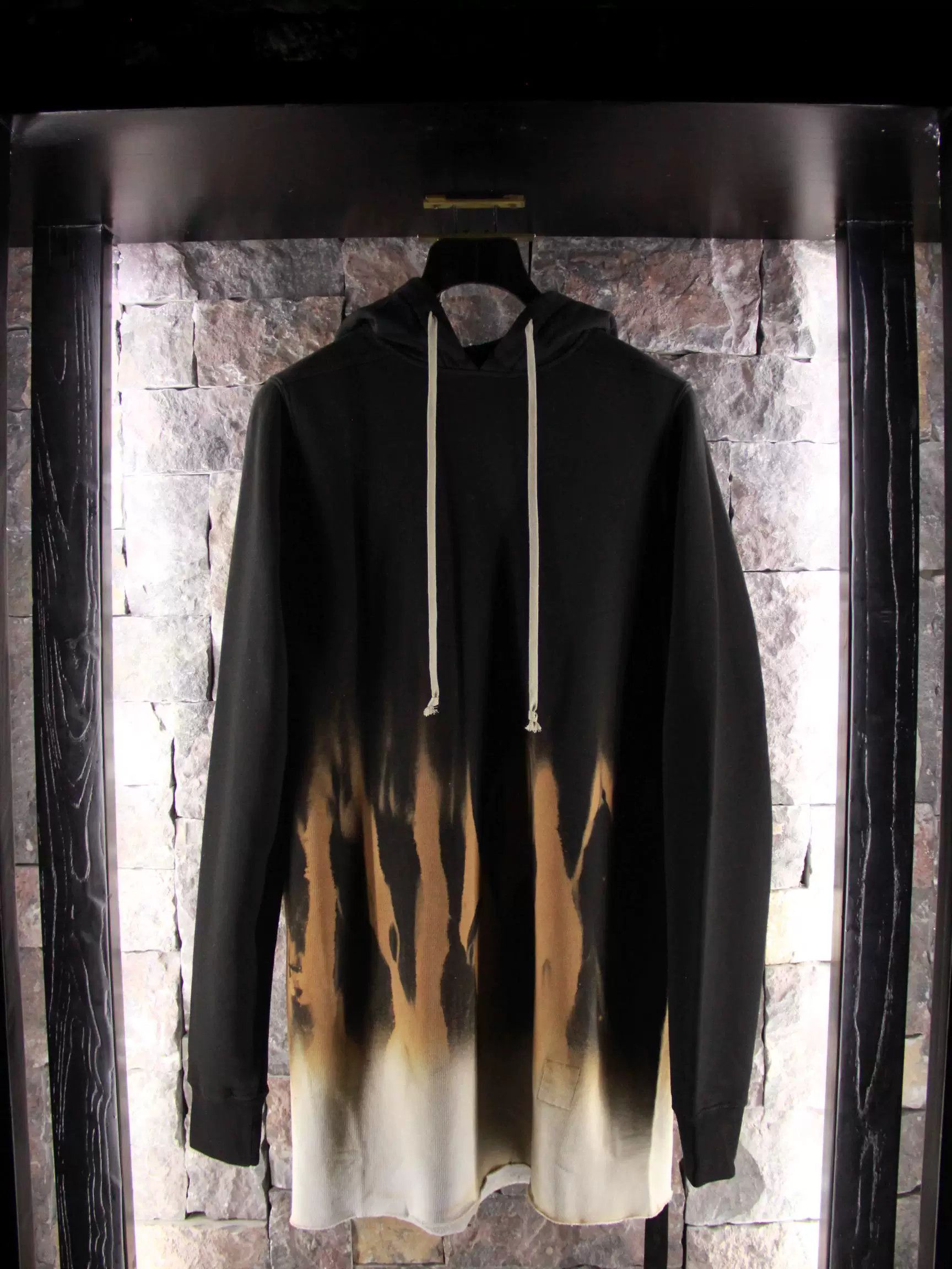 Rick Owens Rick Owens White Hoodie Men m Size US M / EU 48-50 / 2 - 1 Thumbnail