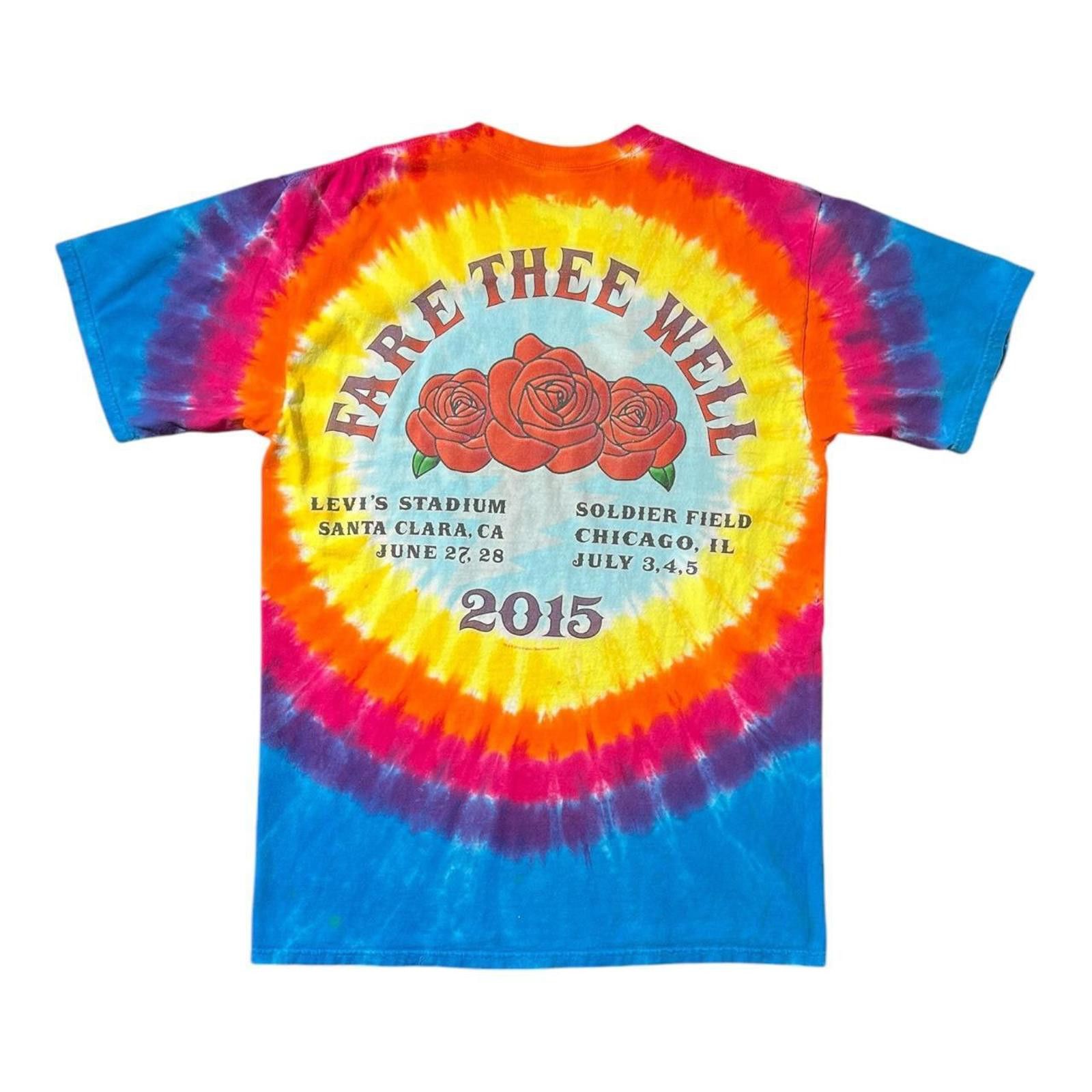 Other Grateful Dead Farewell Tour 2015 Tie dye Tshirt Size US L / EU 52-54 / 3 - 2 Thumbnail