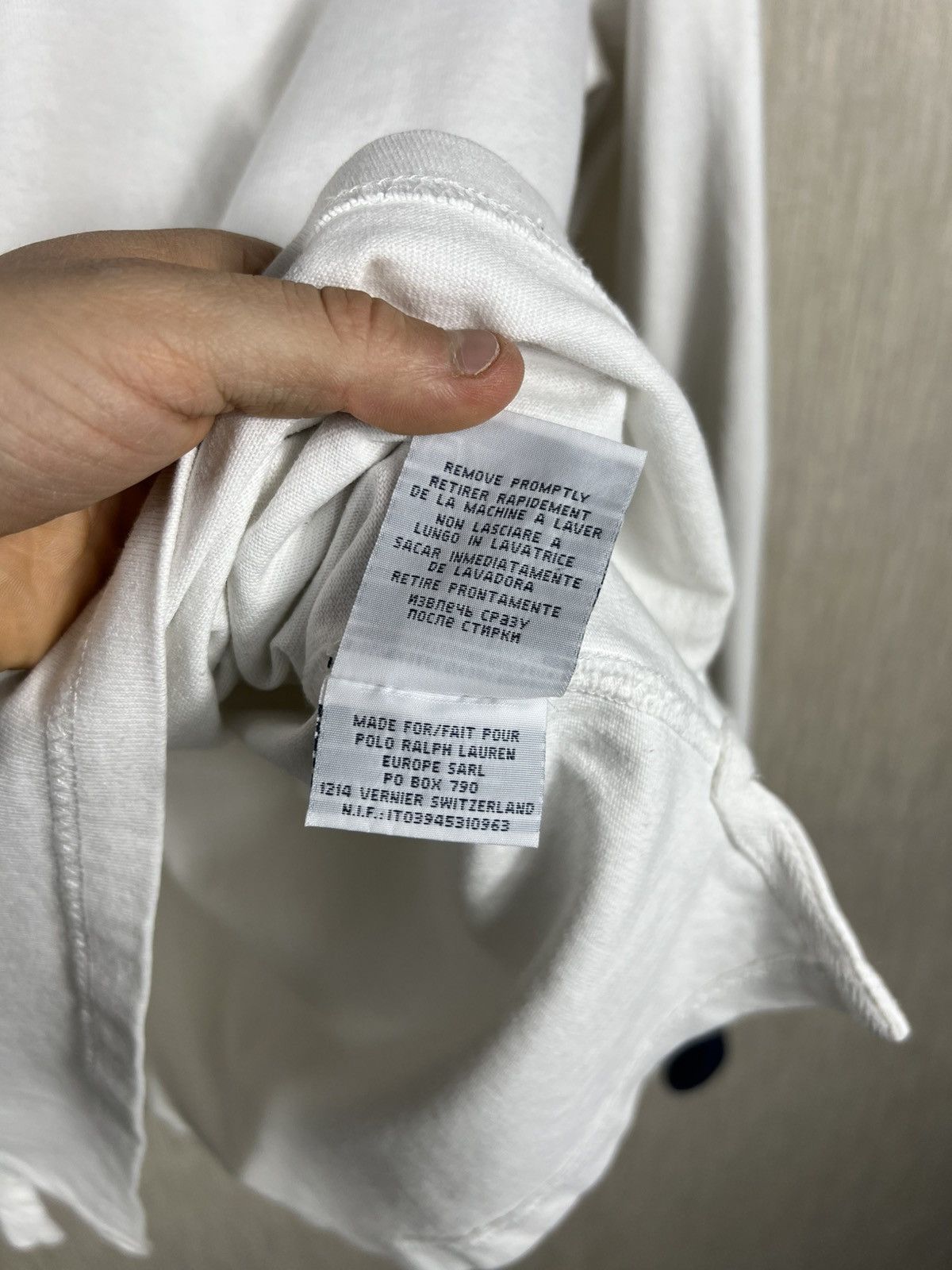 Polo Ralph Lauren Vintage 90s Polo by Ralph Lauren yachting polo long sleeve Size US L / EU 52-54 / 3 - 18 Thumbnail