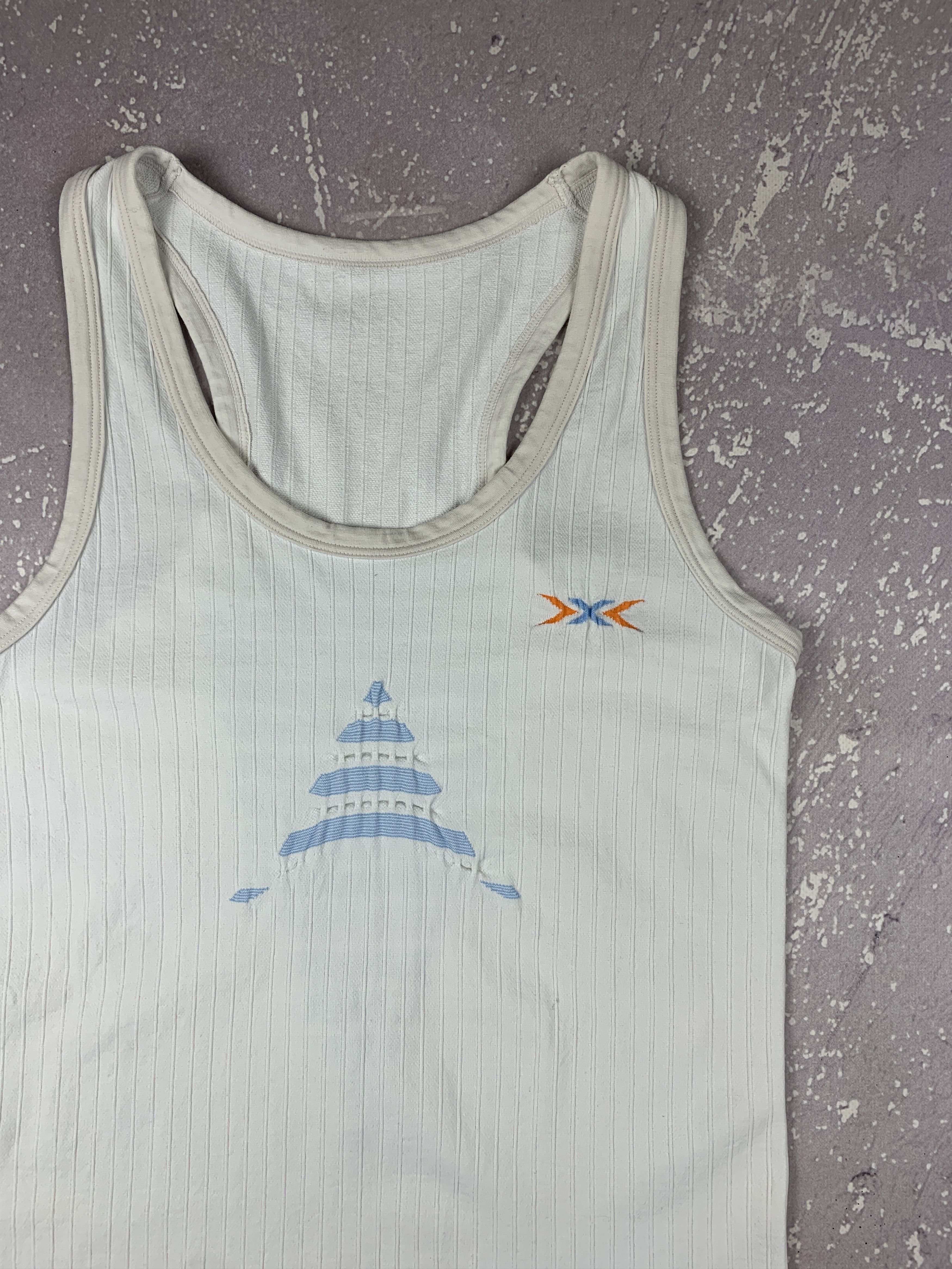 Misbhv × The Mountain X-Bionic Thermo Vitalizer Tank Top Sleeveless Mens S-M White Size US M / EU 48-50 / 2 - 2 Thumbnail