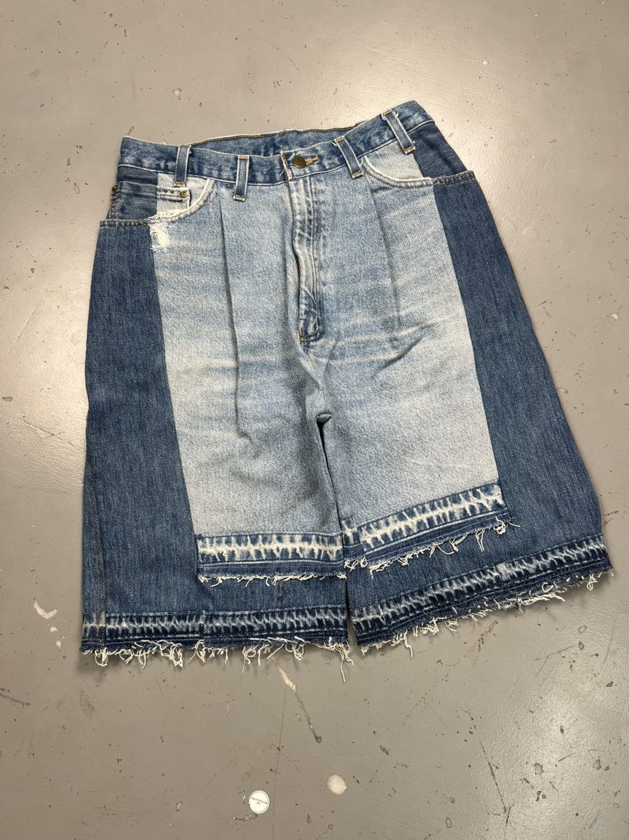 Vintage Vintage 1 of 1 reworked custom denim jort - 30 Size US 30 / EU 46 - 3 Thumbnail