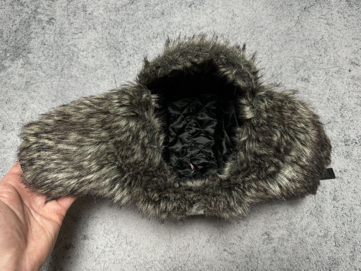 Le Coq Sportif Le Coq Sportif Y2K Fuzzy Ushanka Beanie Hat Mohair Faux Fur Size ONE SIZE - 5 Thumbnail