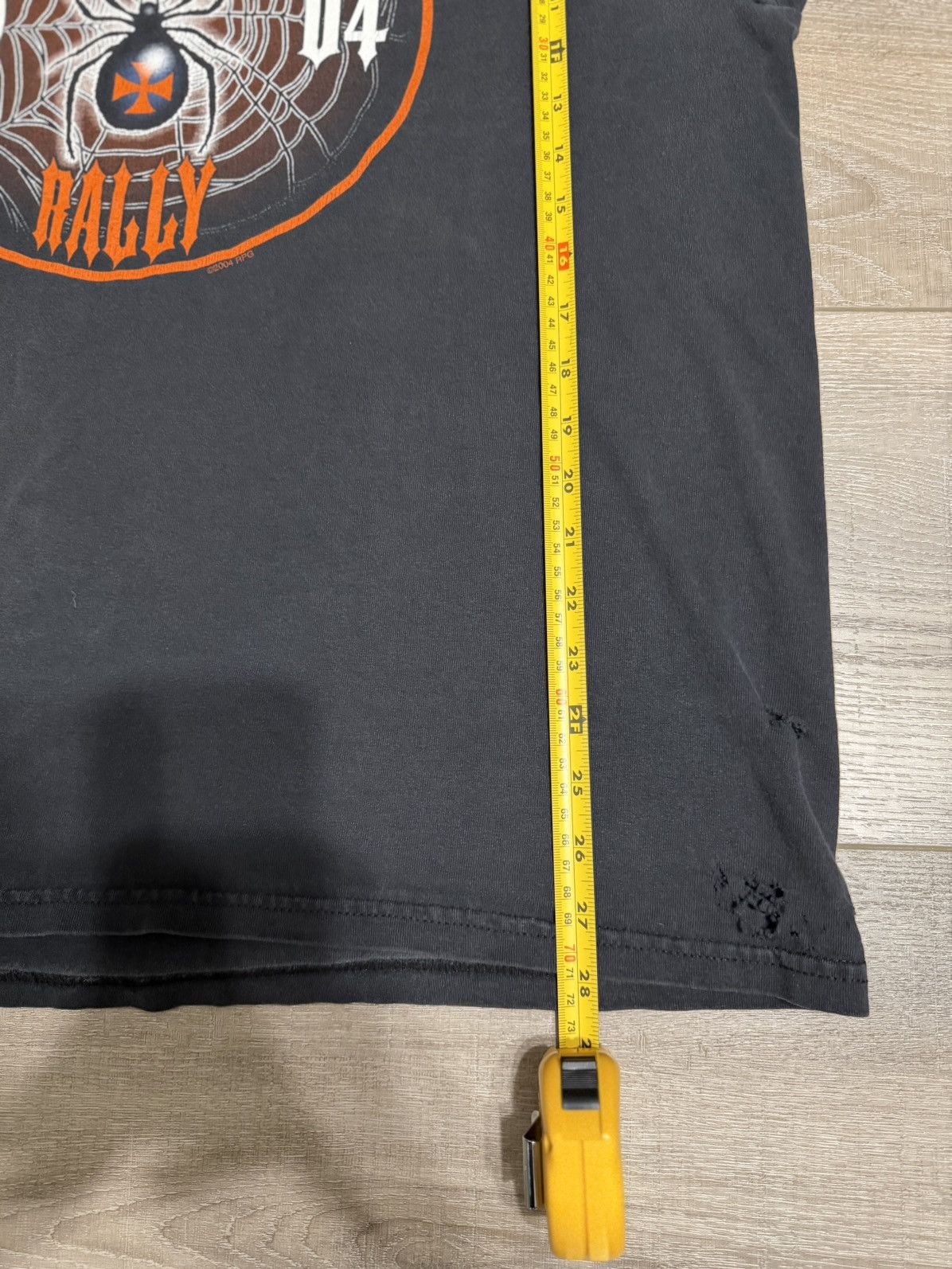 Harley Davidson Vintage Spider Web Biker Long Sleeve Size US XL / EU 56 / 4 - 7 Thumbnail