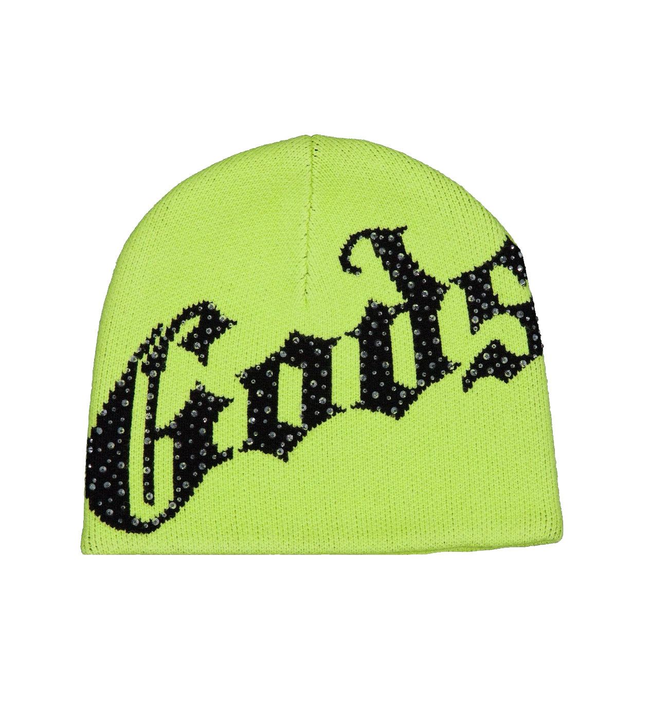 Godspeed Forever OG Logo Studded Beanie Green/Black Size ONE SIZE - 1 Thumbnail