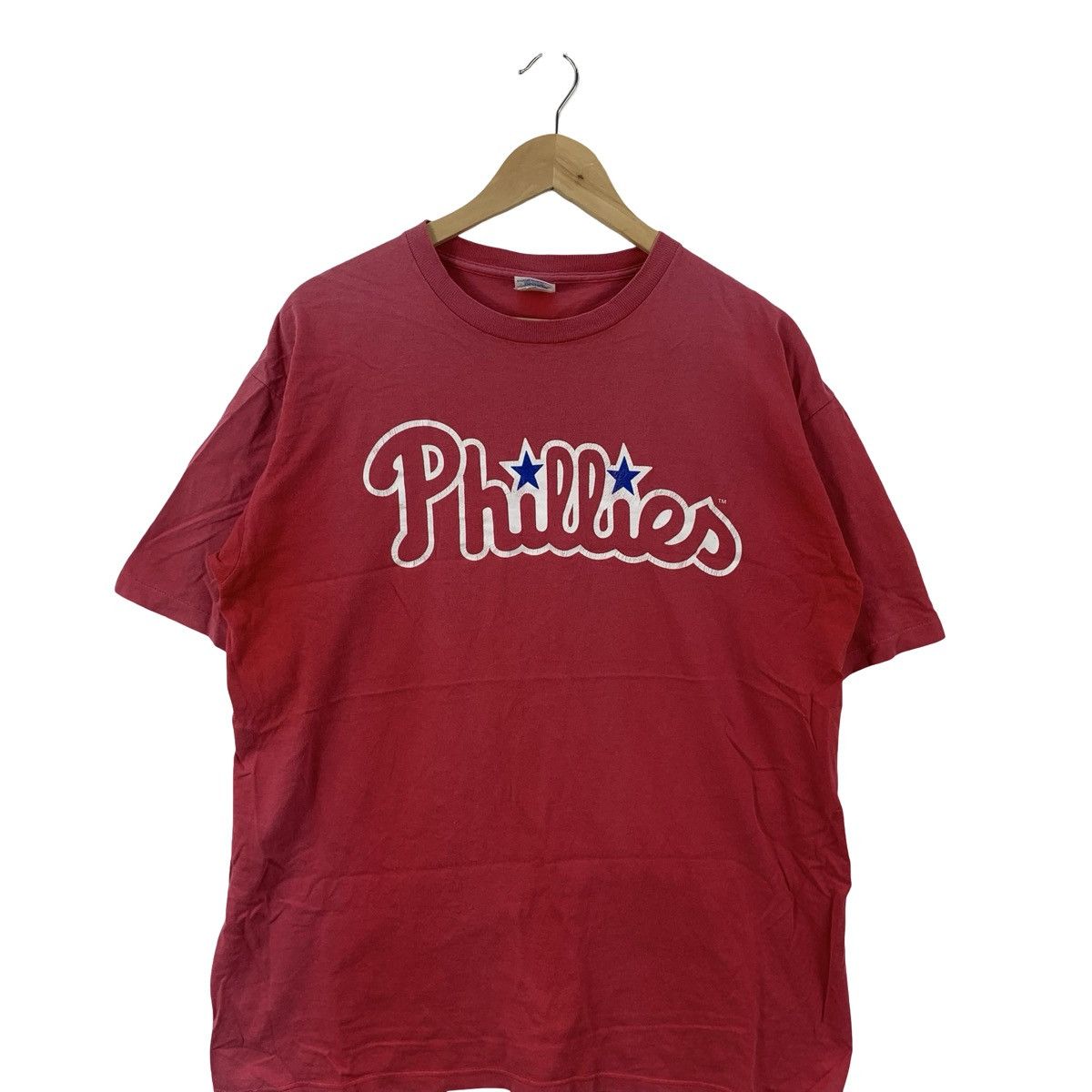 Vintage Vintage Philadelphia Phillies Logo MLB Baseball Graphic Tee Size US L / EU 52-54 / 3 - 5 Thumbnail